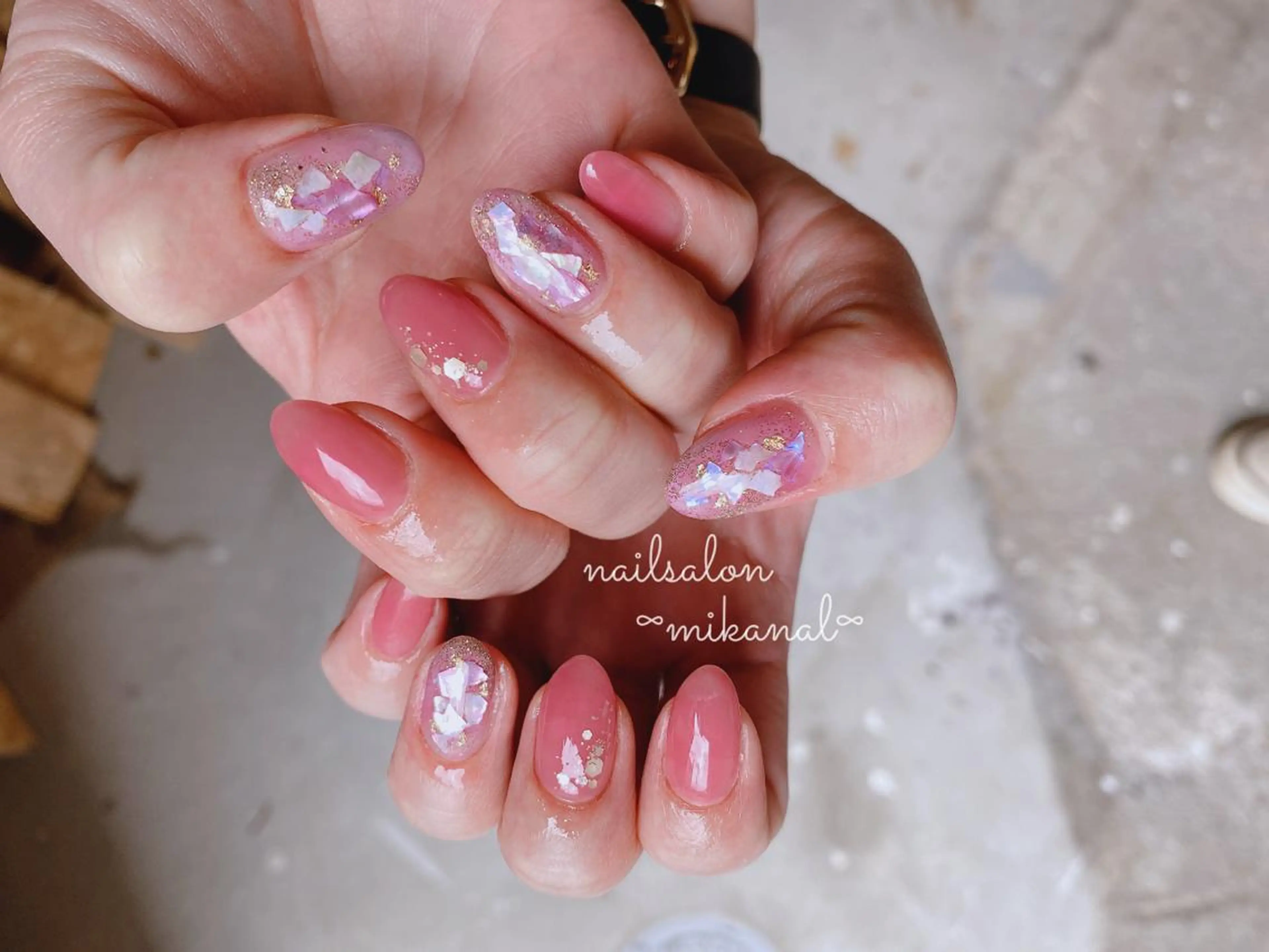 ネイル ハンドネイル nailsalon ∞ ﾐｶﾅﾙ ∞のネイルデザイン