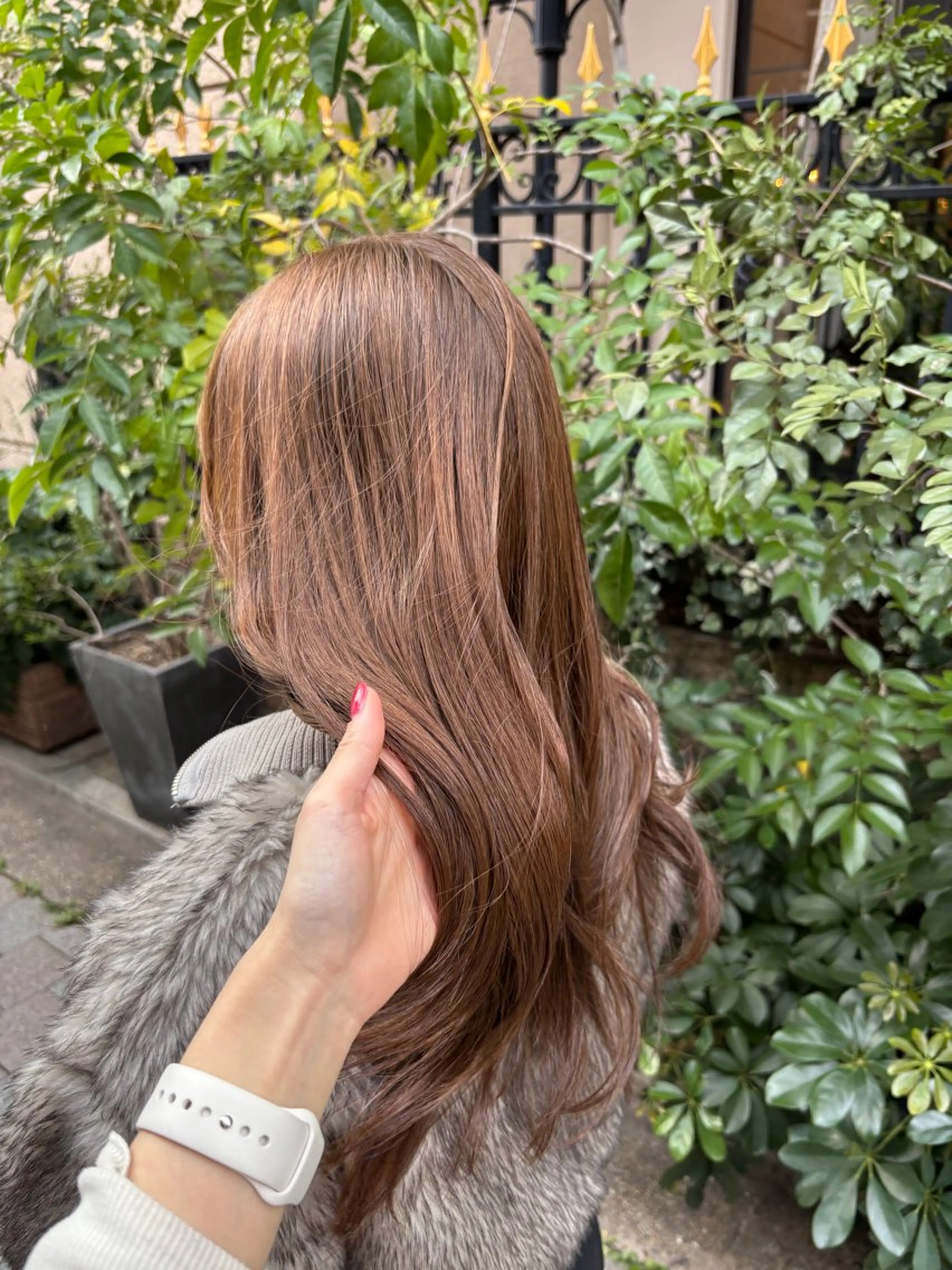 カラー 明賀　瞳 /みょうが　ひとみのヘアスタイル