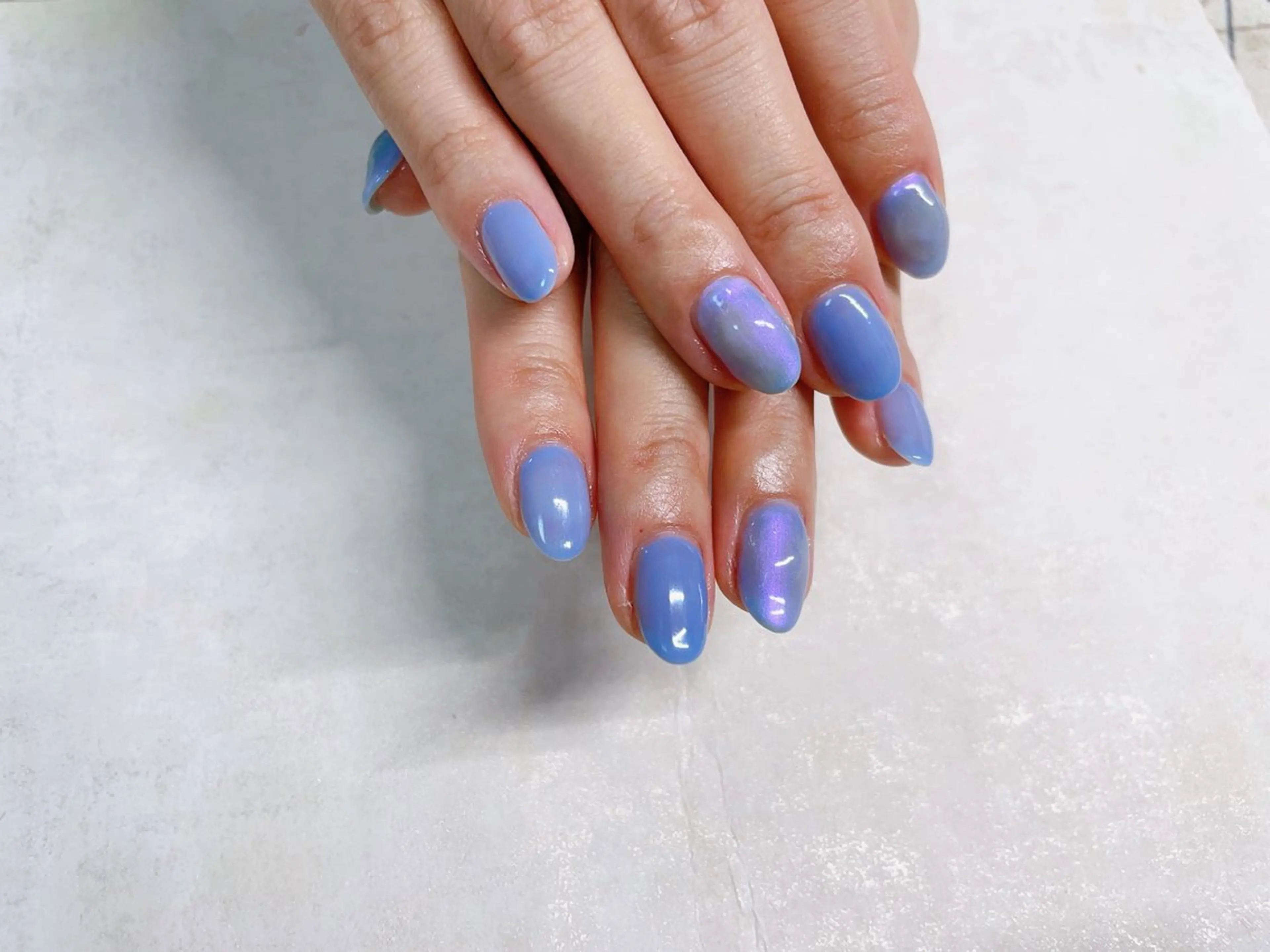 ネイル オーロラネイル フラワーネイル フットネイル フレンチネイル ジェルネイル mogunail &blowのネイルデザイン