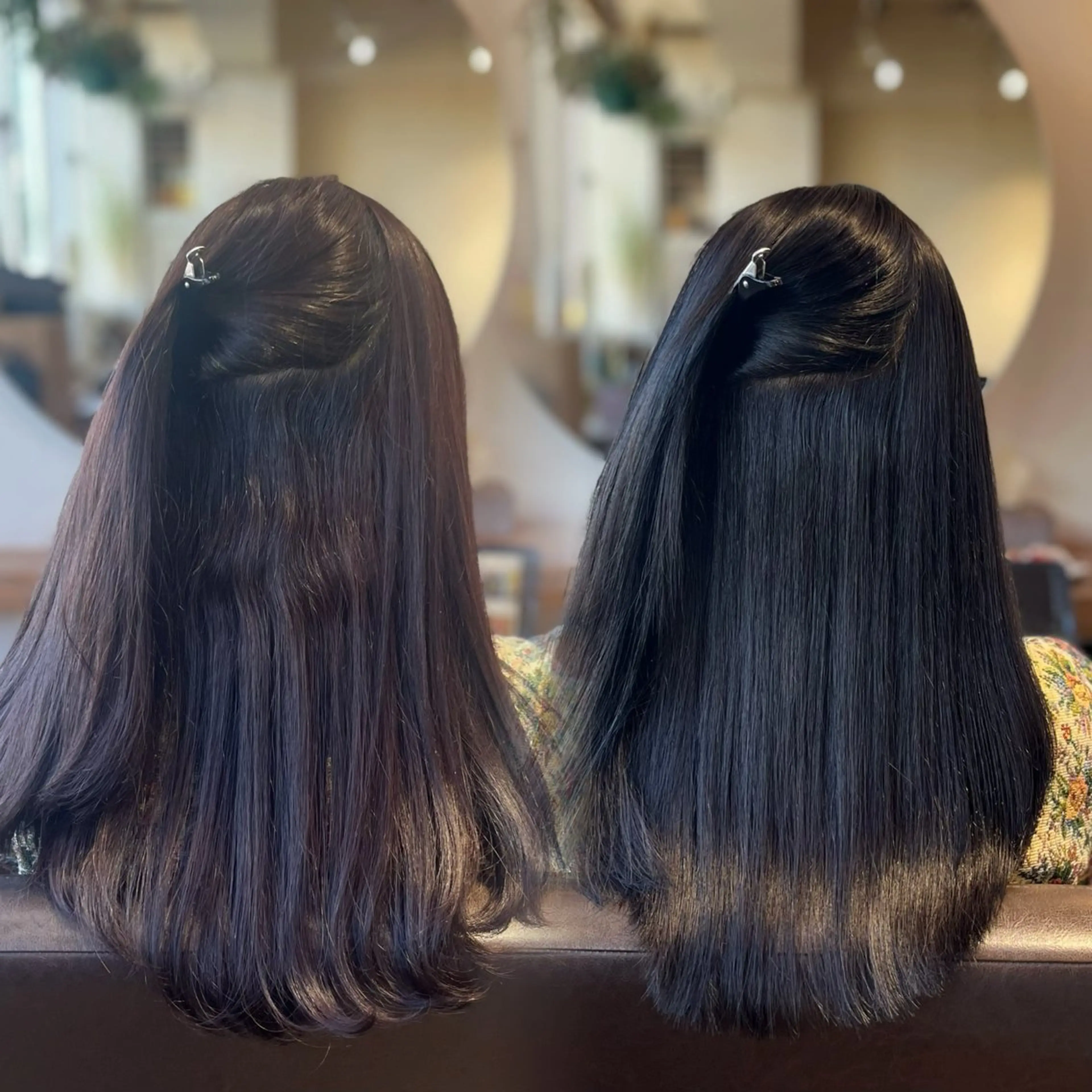 ロング カット 縮毛矯正 トリートメント 塩川ももこ/ 自然な縮毛矯正のヘアスタイル