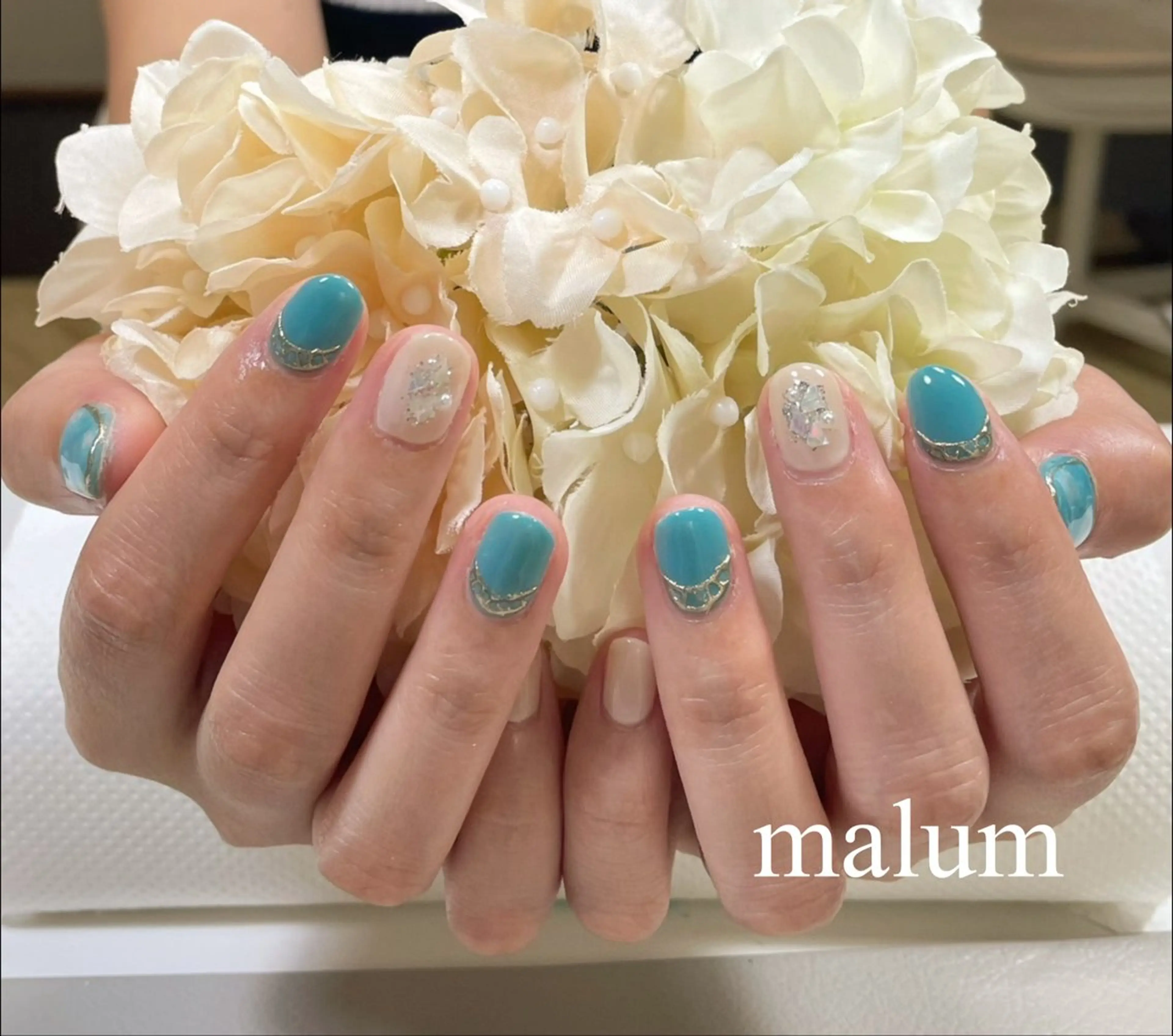 ネイル ハンドネイル malum nailのネイルデザイン