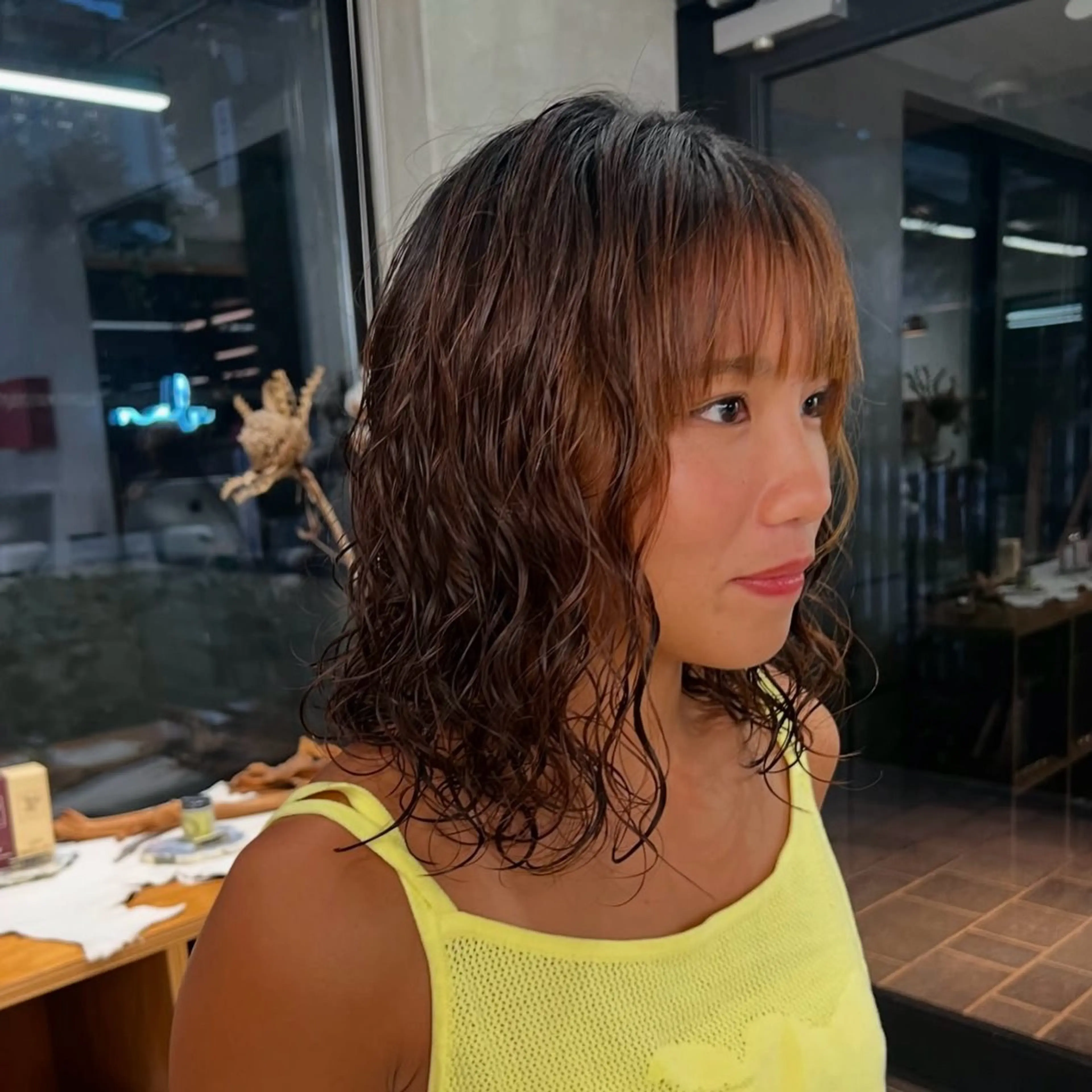 ミディアム パーマ ミディアムパーマ スパイラルパーマ 【メンズ特化】 イマダナツミのヘアスタイル