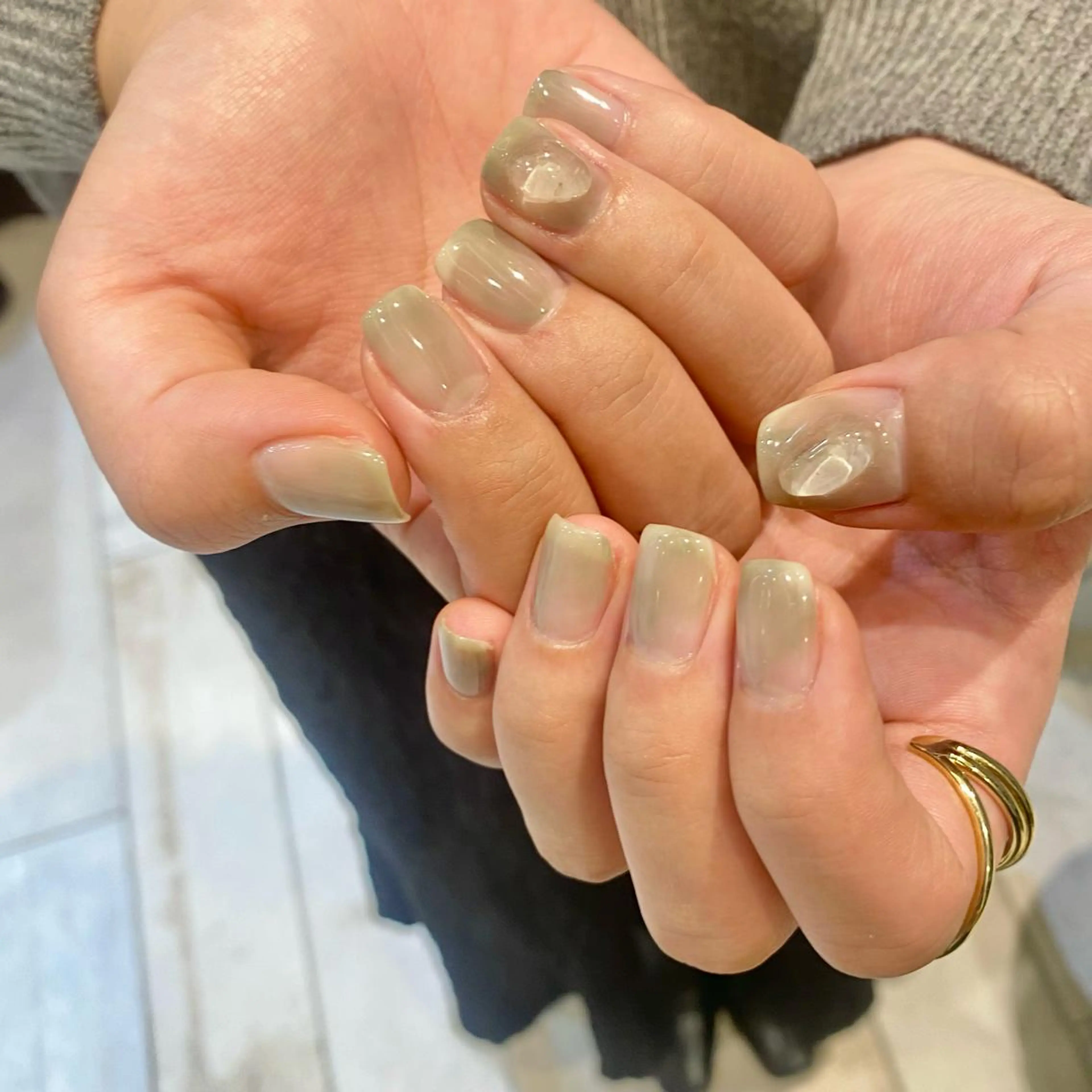 ネイル Yuriko Omi パラジェル/渋谷のネイルデザイン