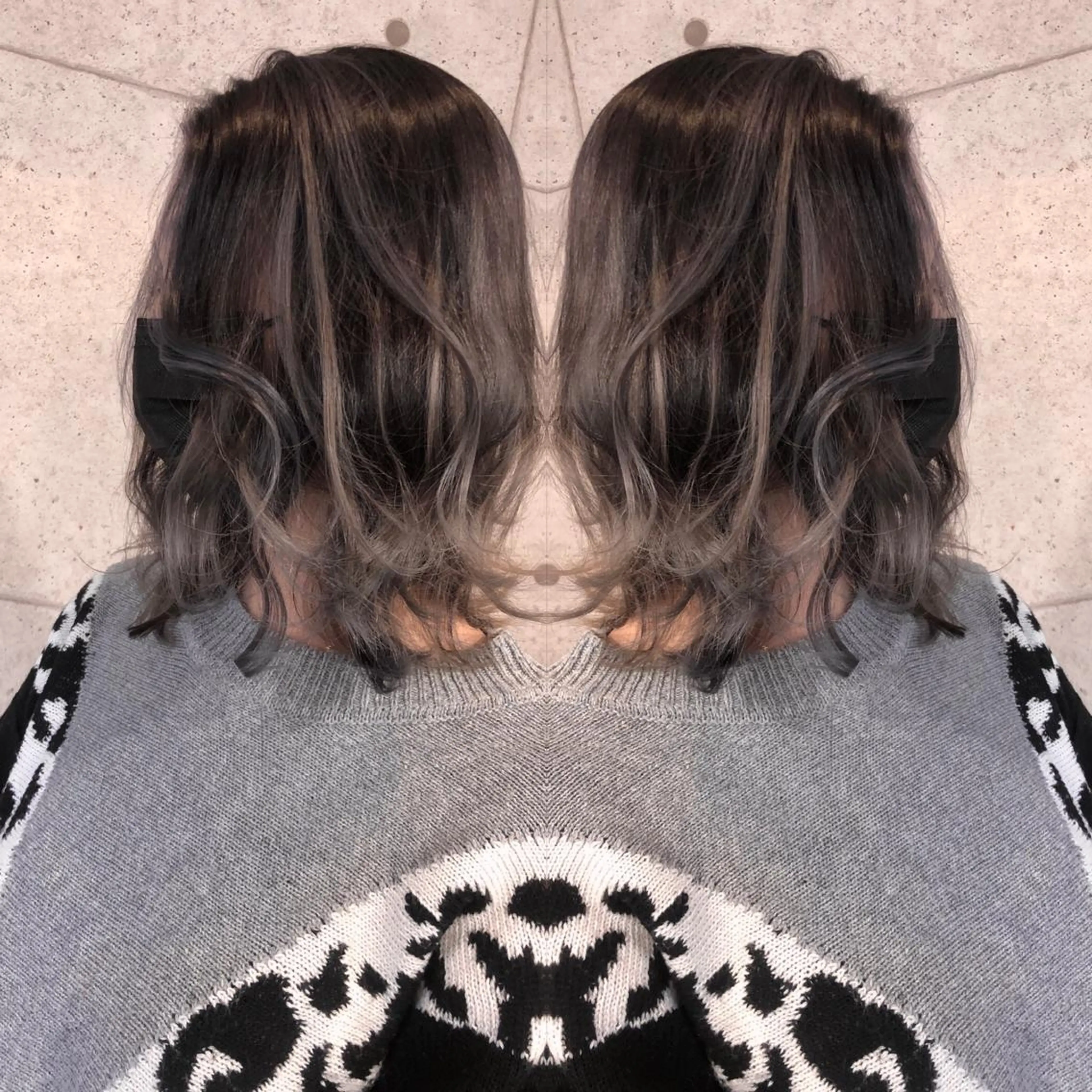 ミディアム カラー 1日1名様限定 予約可能のヘアスタイル