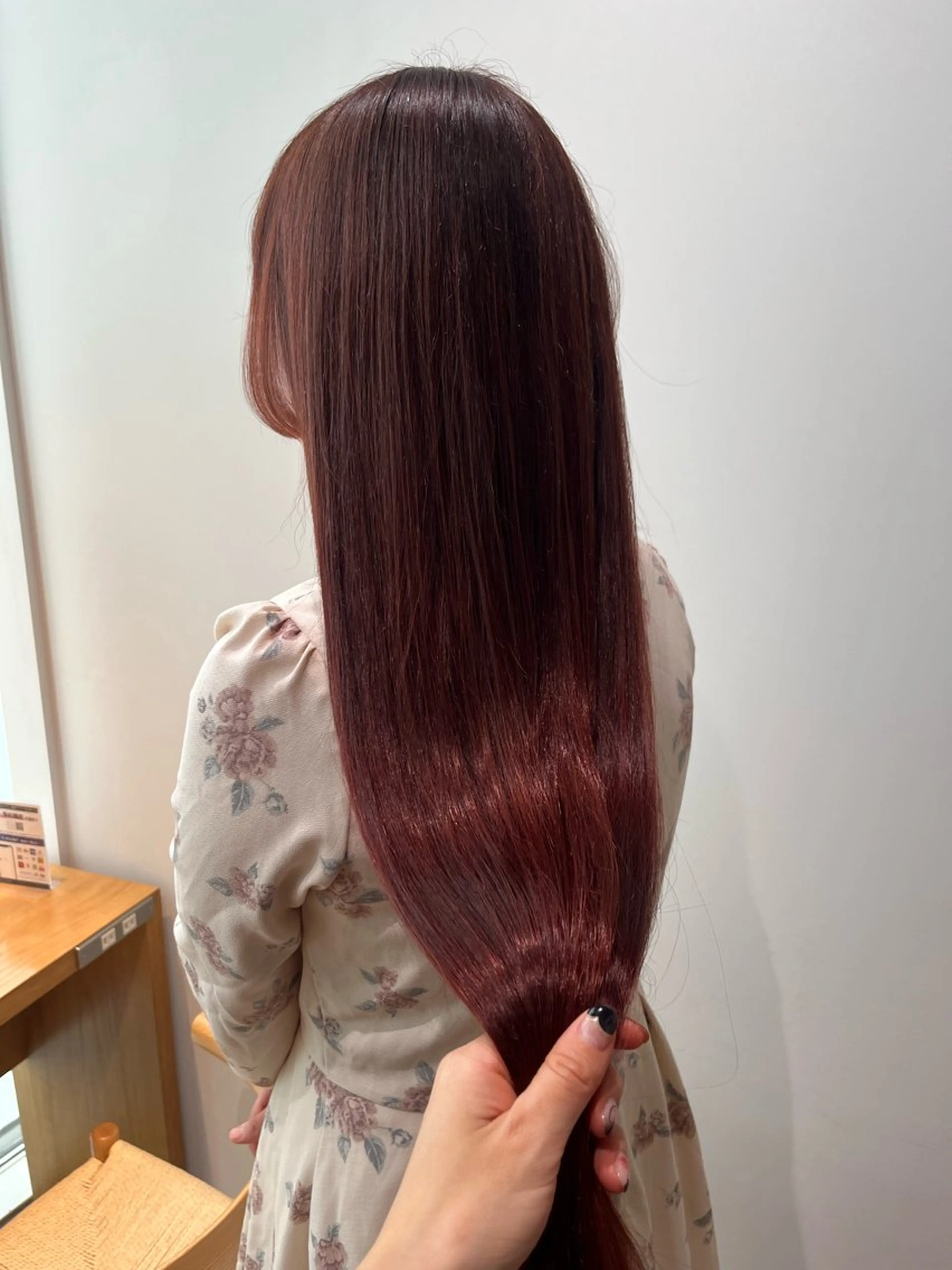 ロング カット ヘアカラー トリートメント マンツーマン 縮毛矯正/マユコのヘアスタイル