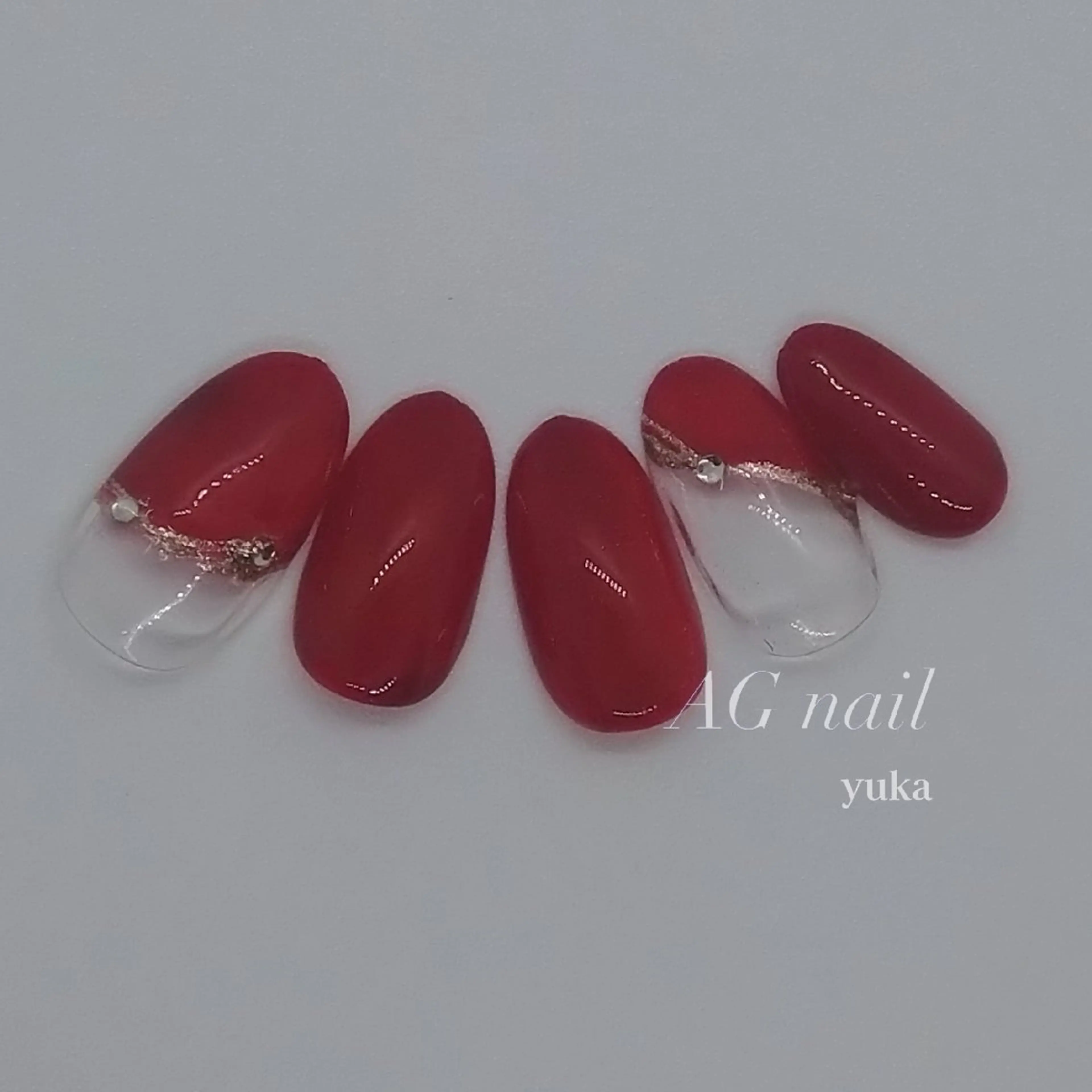 ネイル ハンドネイル AGnail 富永  /オフ込みフィルインのネイルデザイン