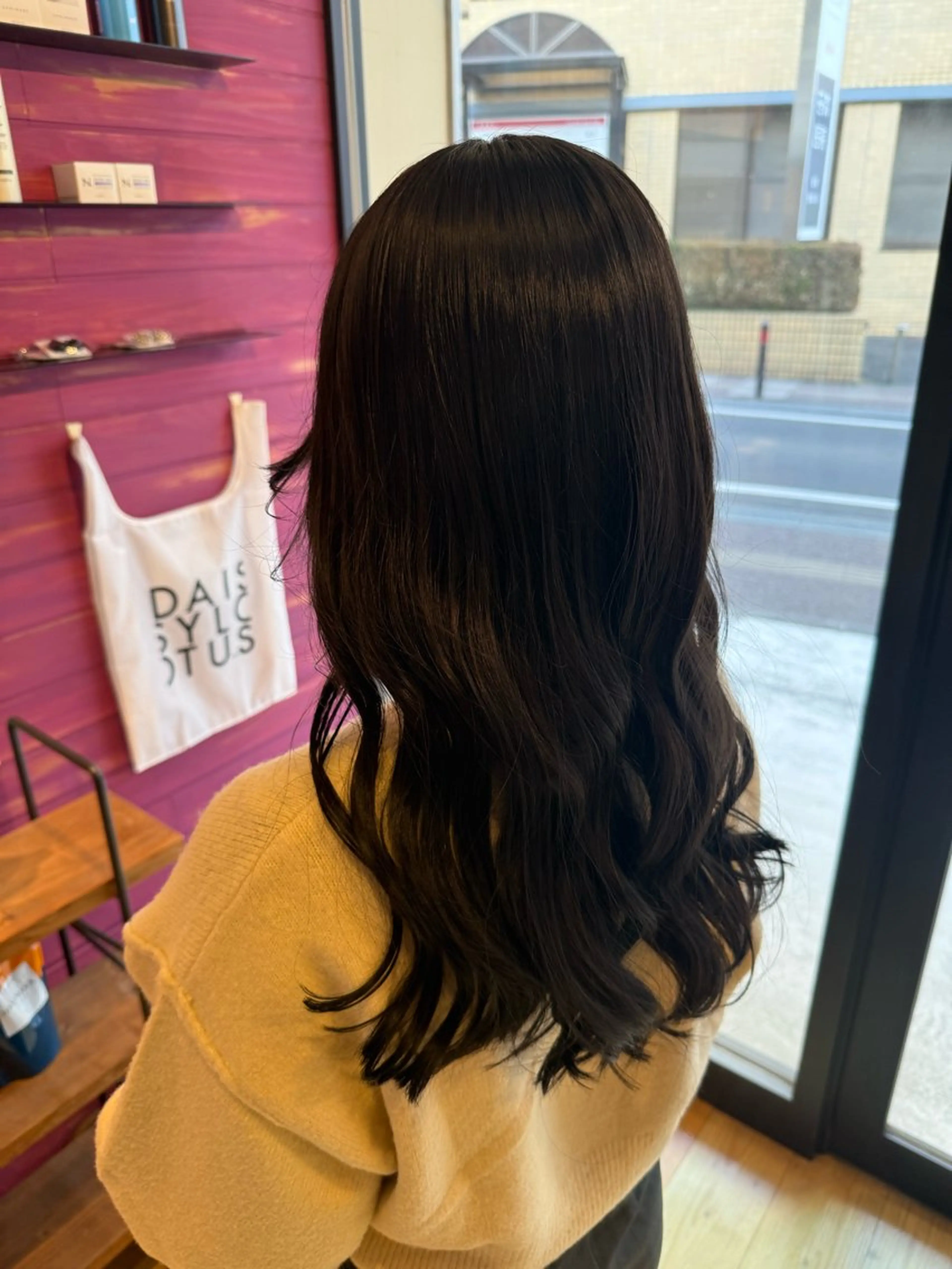 ロング カラー カット ヘアカラー ma naのヘアスタイル
