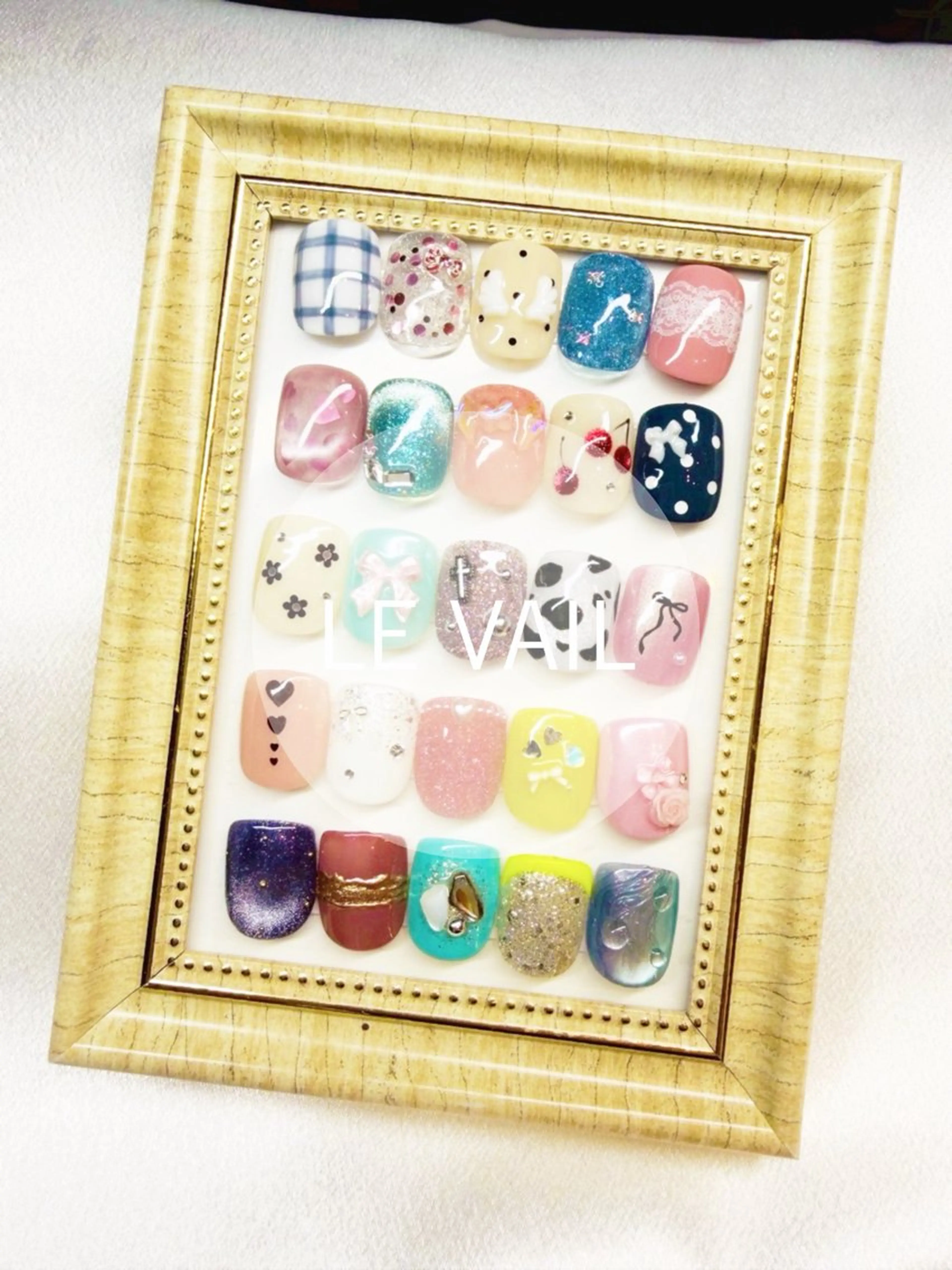 【フット👣親指アート】7980→4980円🌈オフ有+550円/パラ有🎀フットバス♨️マッサージ付！ベテラン担当💅の写真