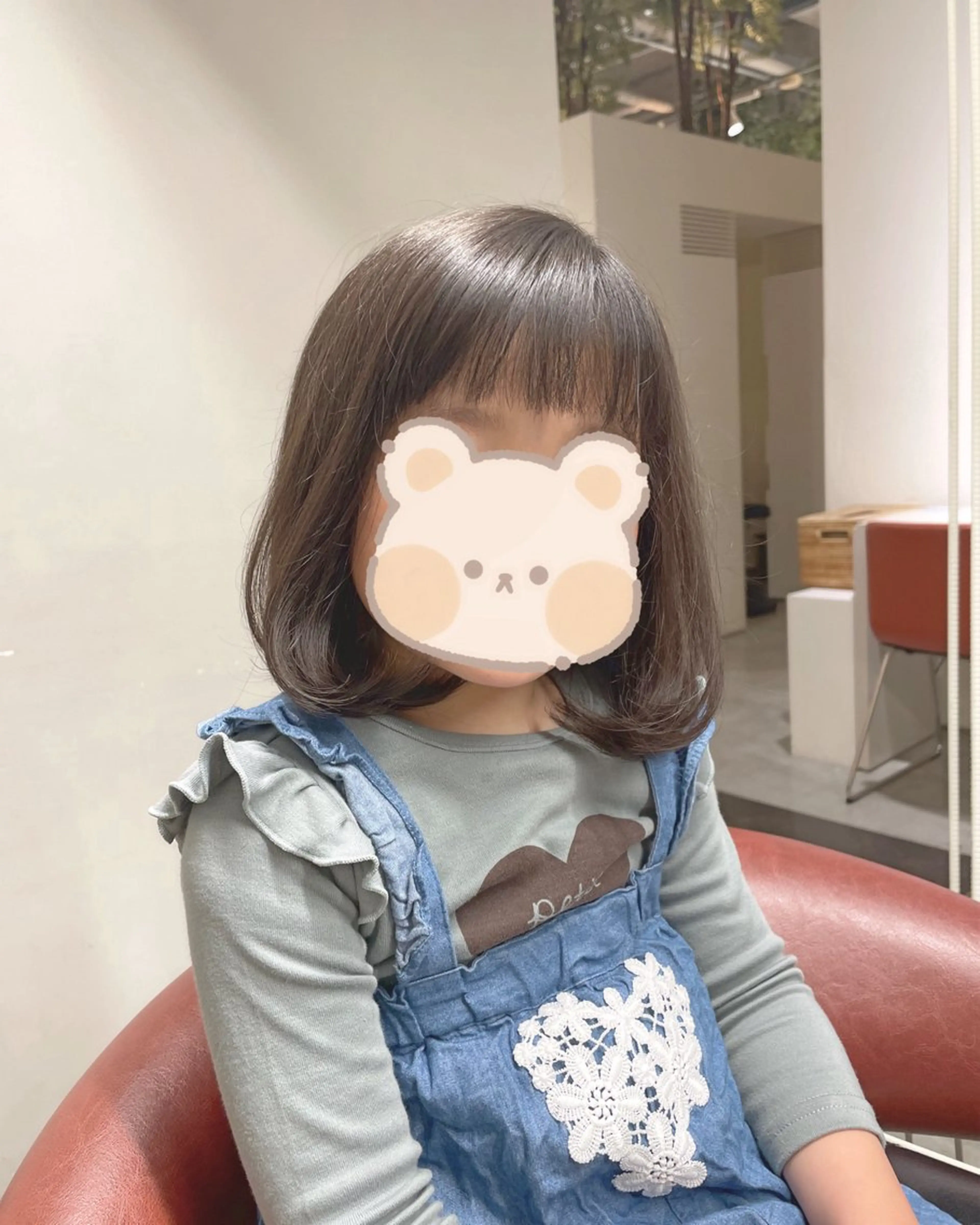 キッズ カット 近藤 佑衣のヘアスタイル