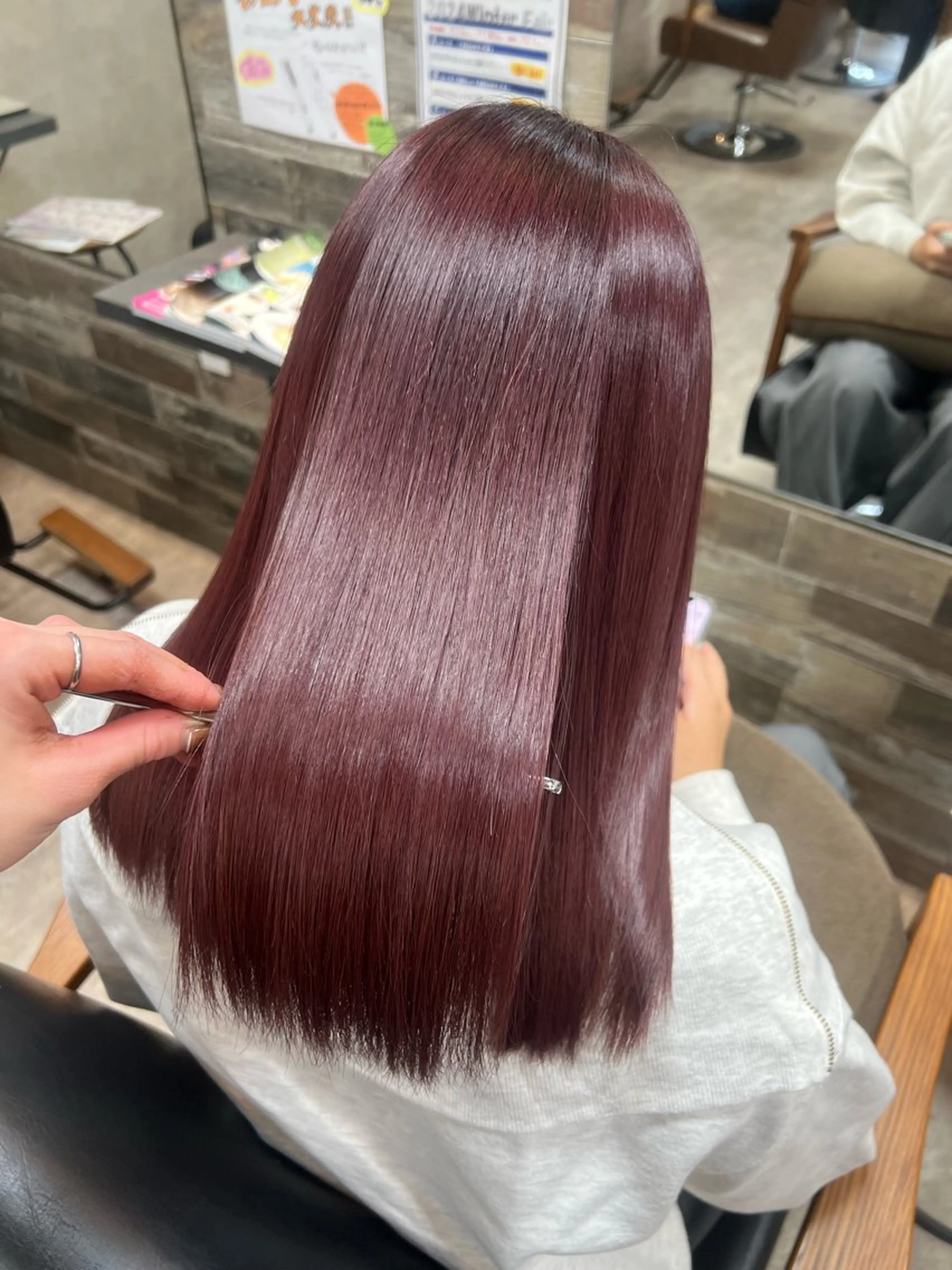 セミロング カット トリートメント RIENS aura / ayu ♡のヘアスタイル