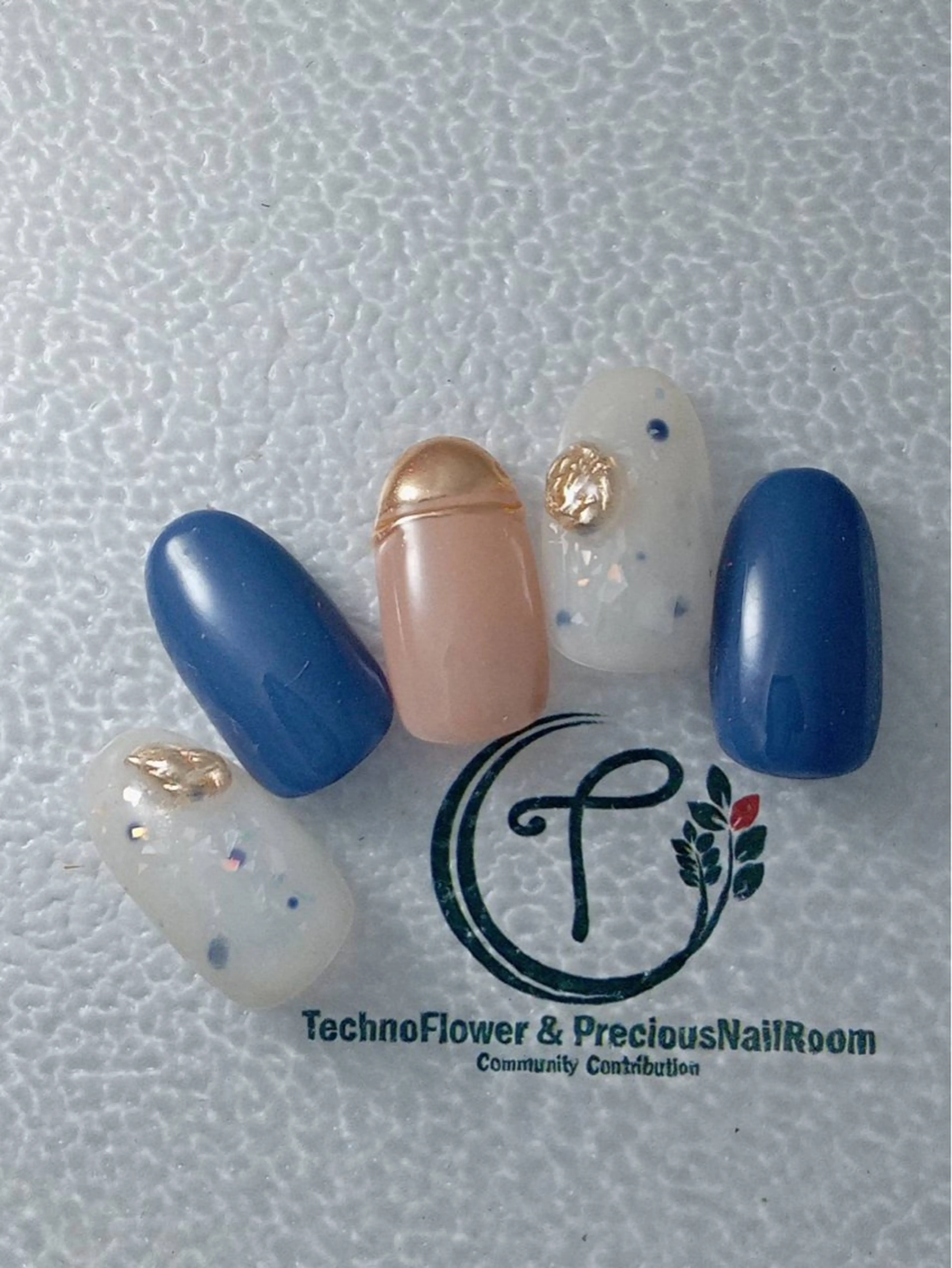 ネイル フラワーネイル precious nail room所属・precious nail roomのネイルデザイン