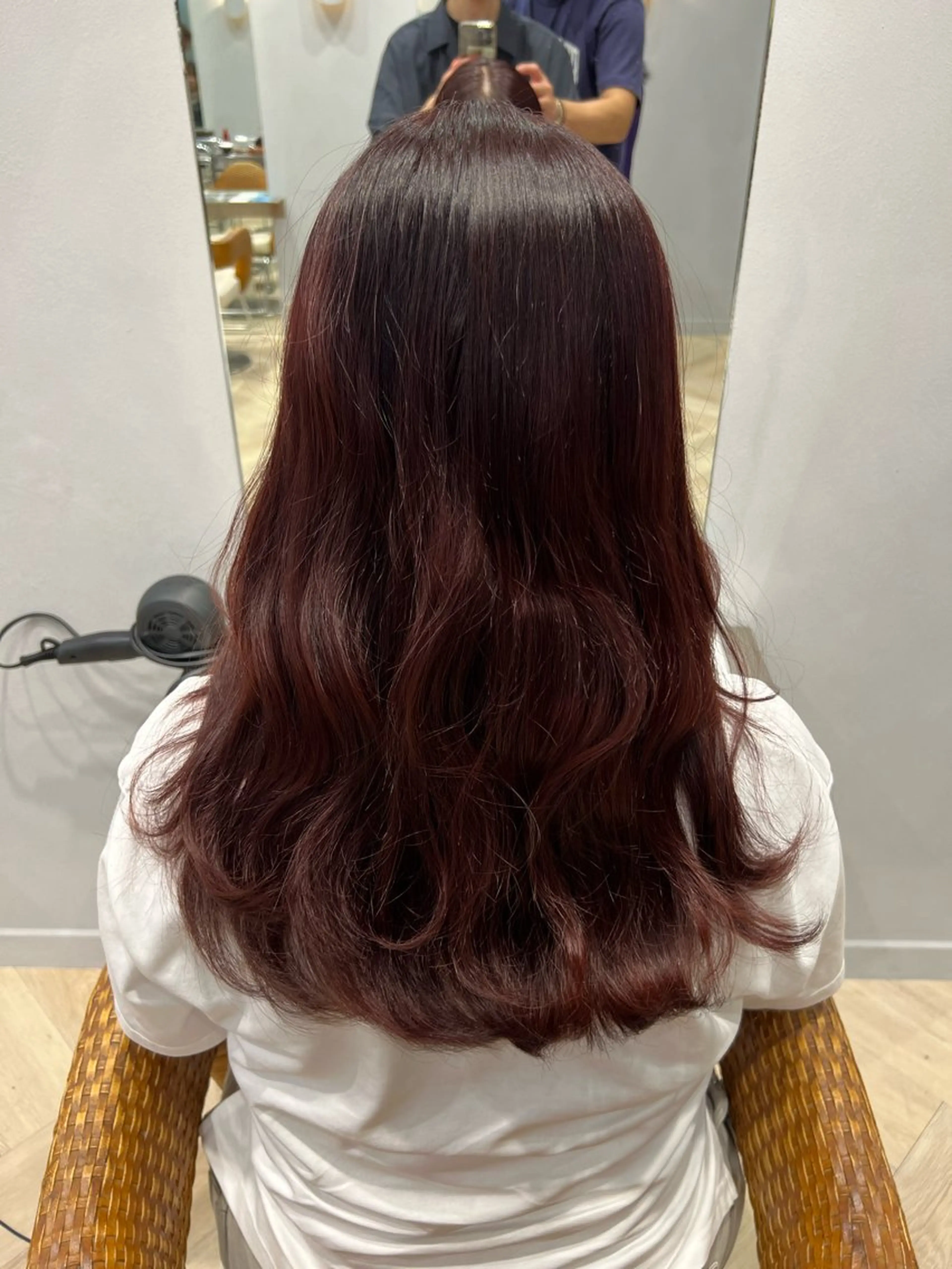 ロング カラー 竹内 亜由夢のヘアスタイル