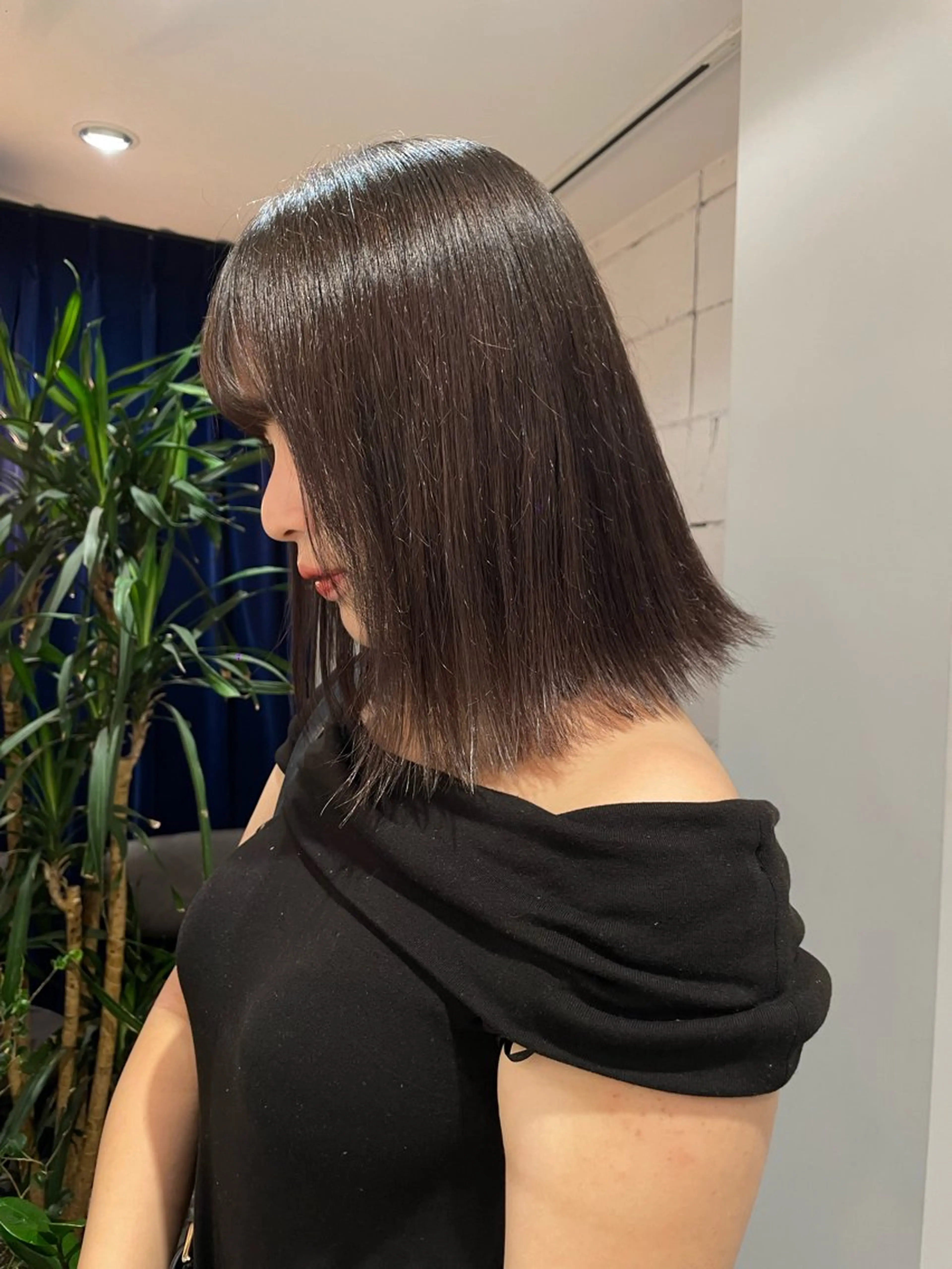 ミディアムを可愛く✨️🩶透明感カラー🩶✨️の写真