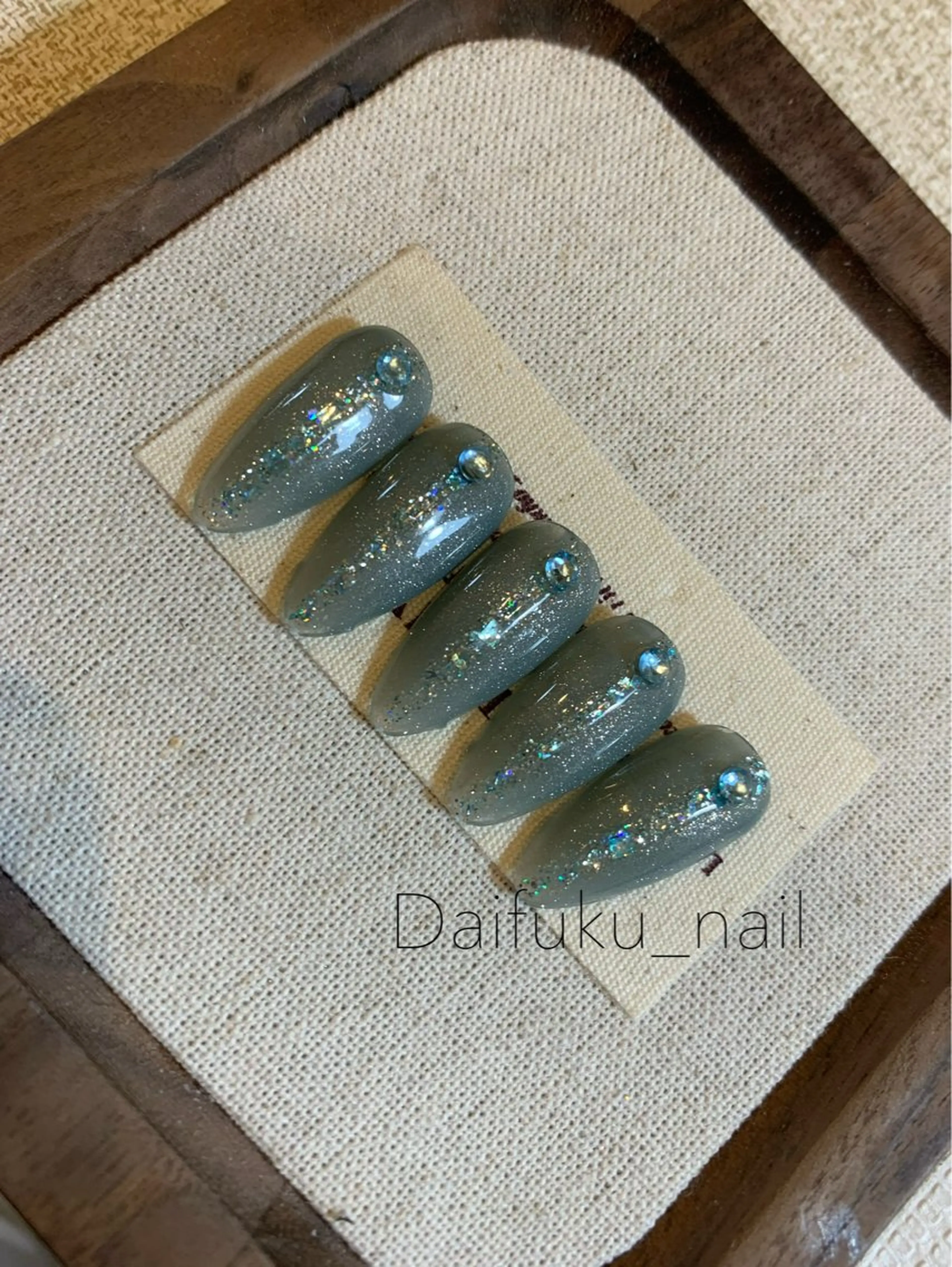 ミディアム ハンドネイル Daifuku nailsのネイルデザイン