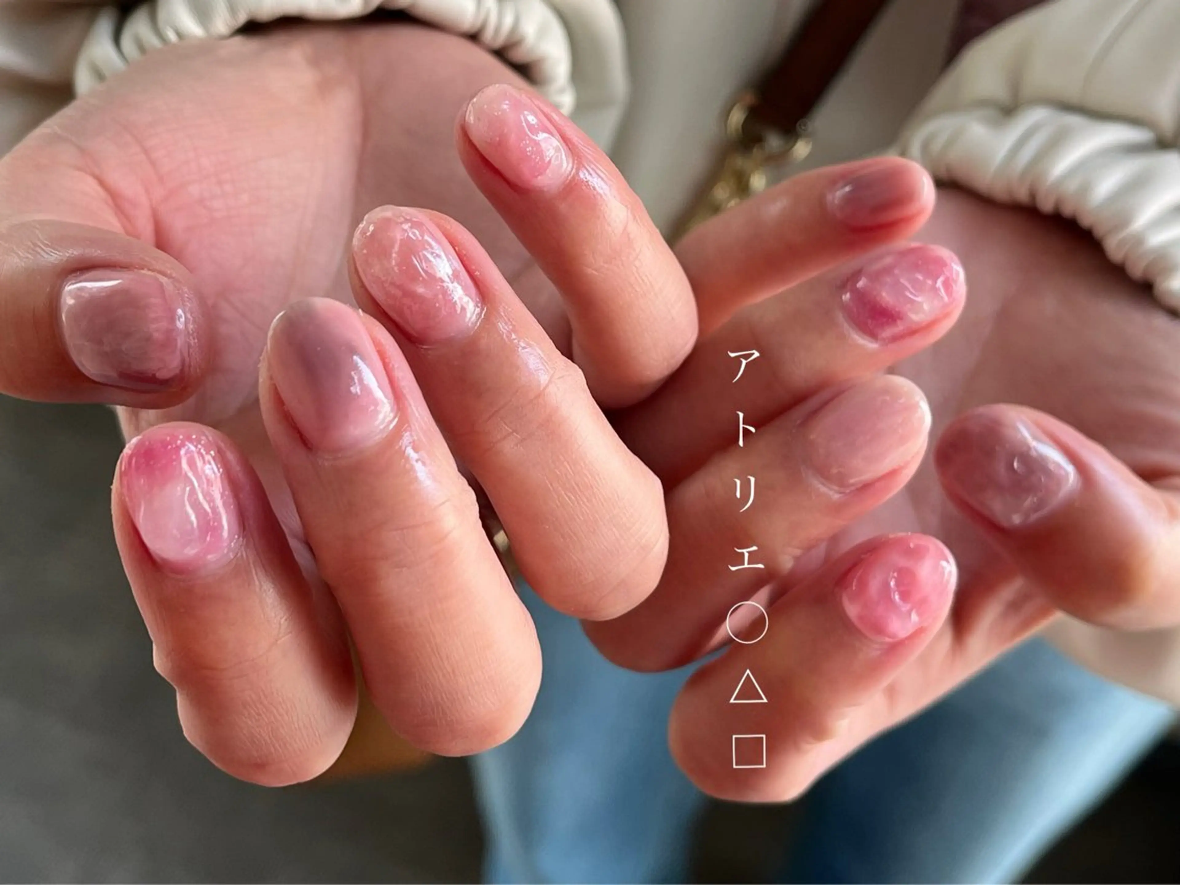 ネイル ハンドネイル アトリエ ○△□のネイルデザイン