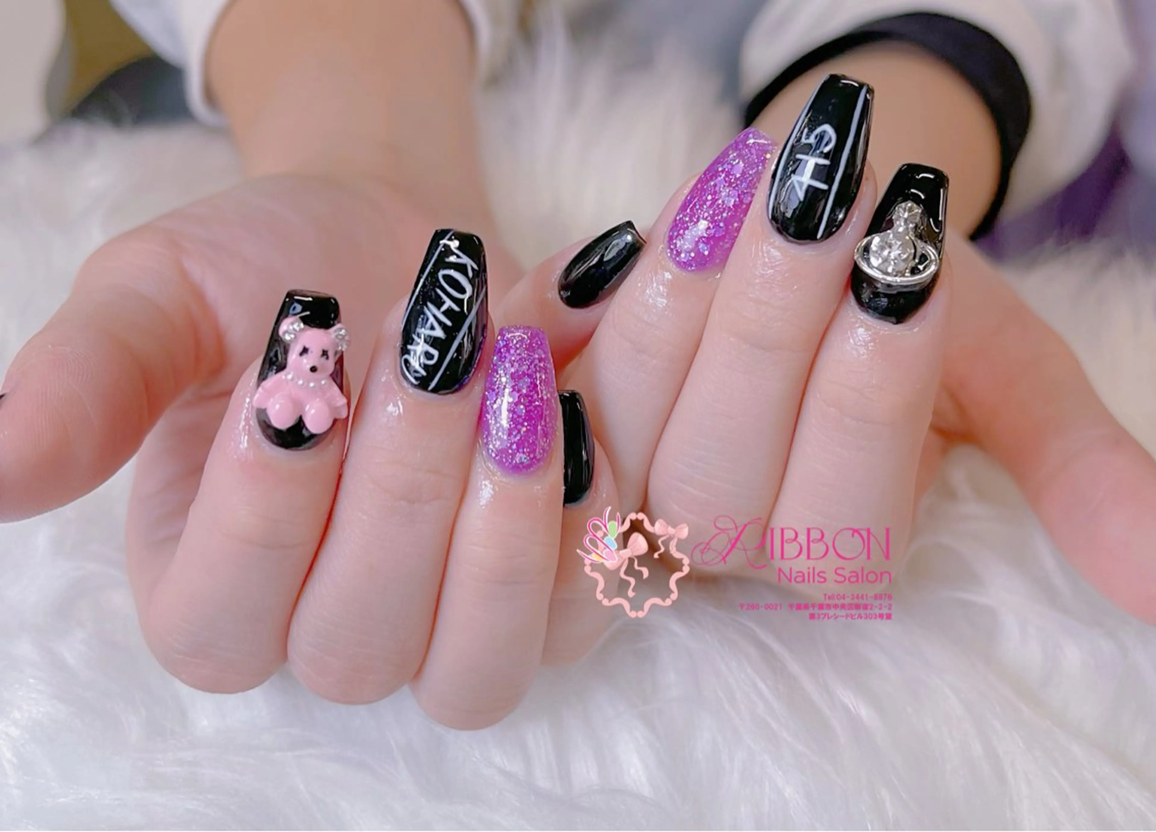 ネイル チークネイル フットネイル フレンチネイル グラデーション 韓国ネイル Ribbonnail salonのネイルデザイン