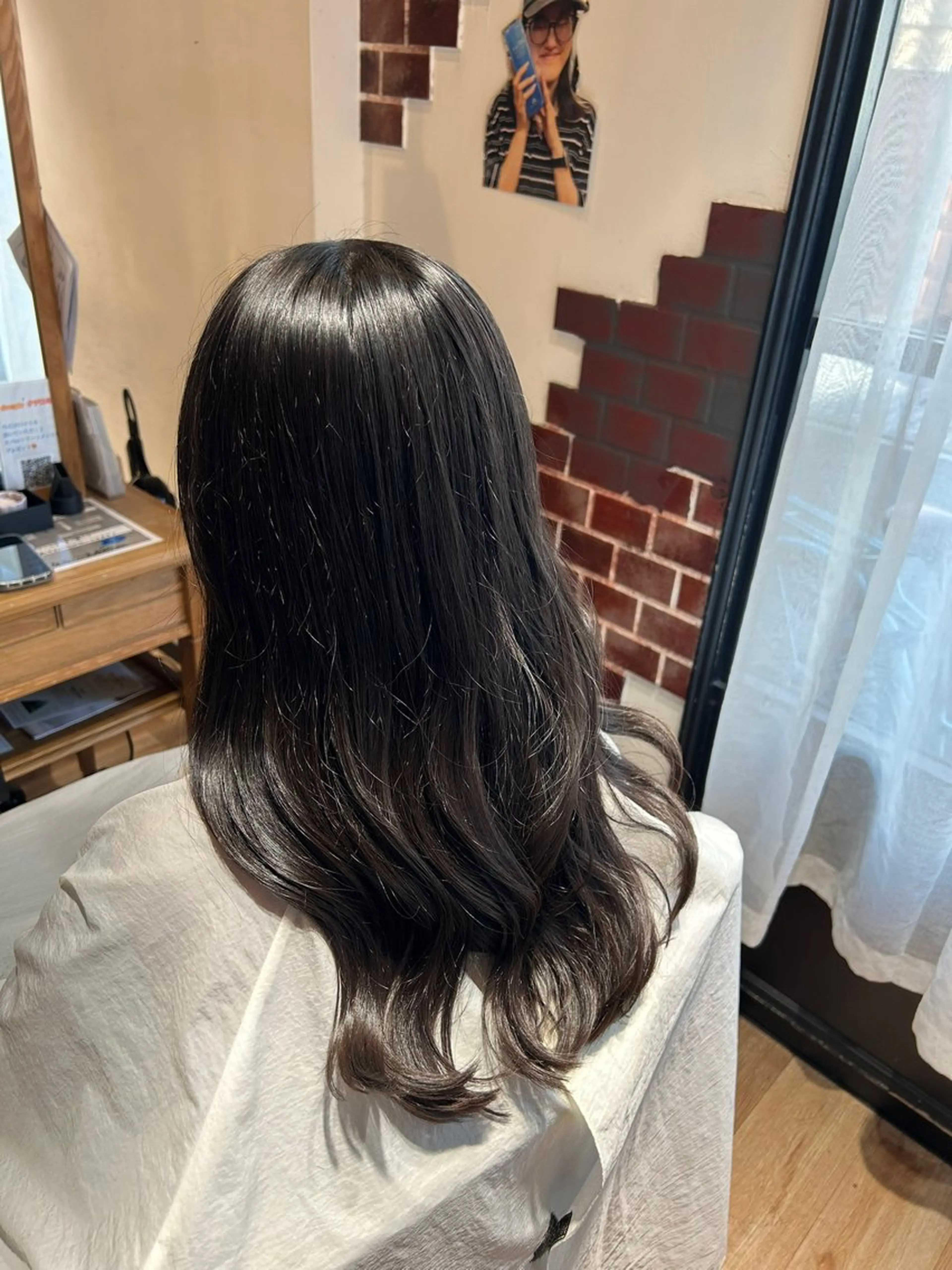 ロング ヘアアレンジ 巽 愛夏のヘアスタイル