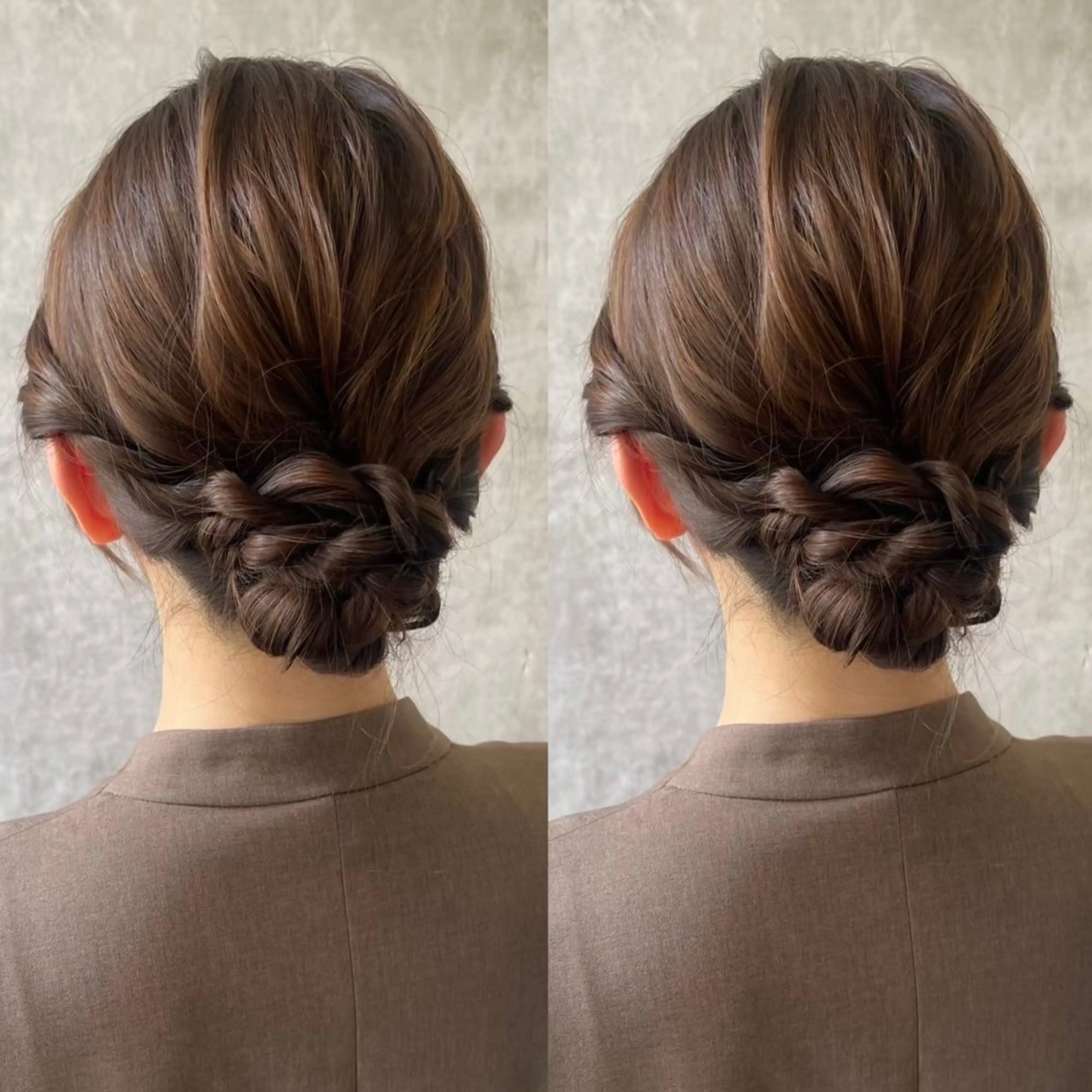 セミロング ヘアセット ヘアメ🎀推しカラー 🥣横浜/しほ🧸のヘアスタイル