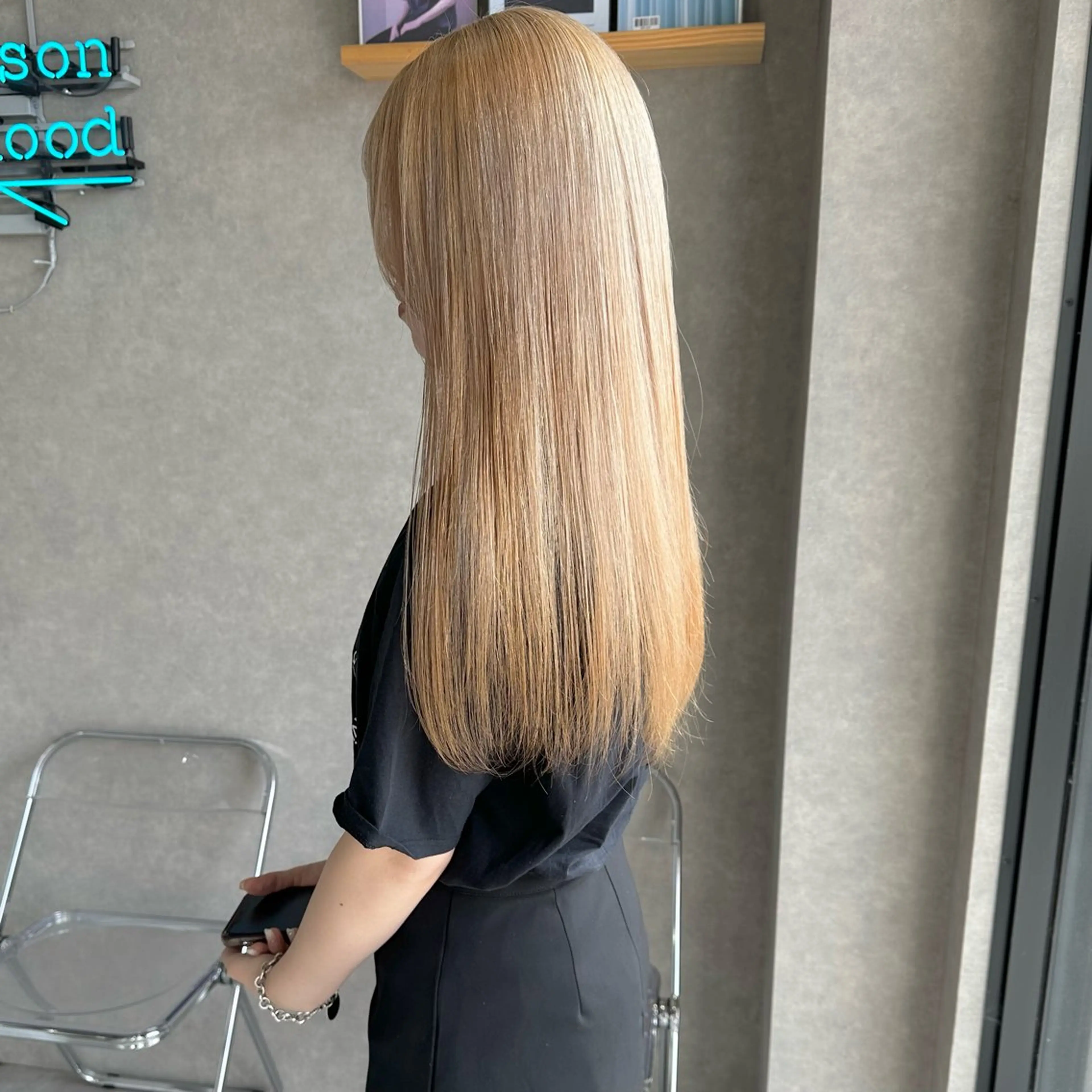 ロング カラー トリートメント はちすか るかのヘアスタイル