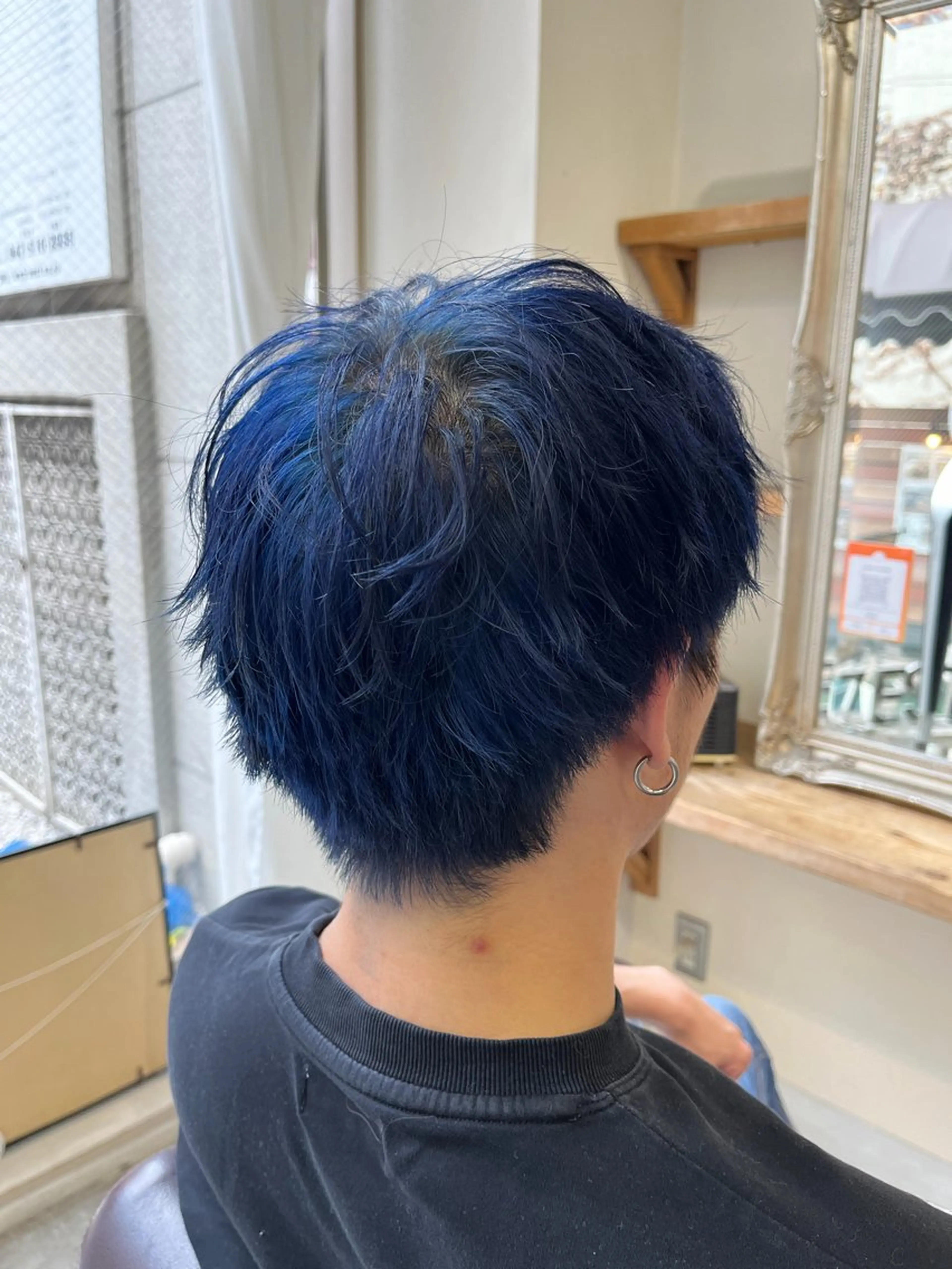 ショート カラー 川鍋 柚果のヘアスタイル