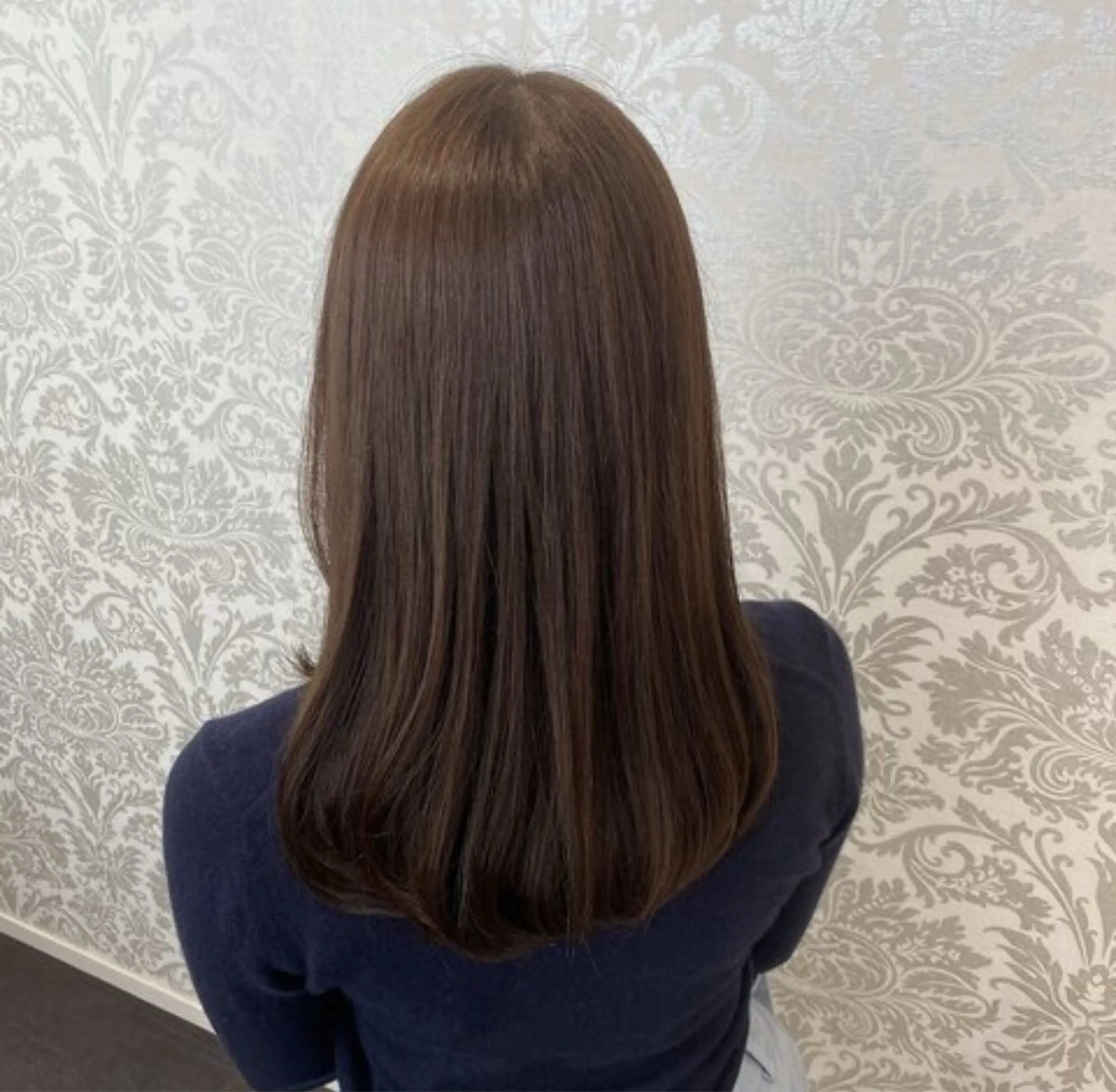 セミロング カラー 大田黒 零生のヘアスタイル