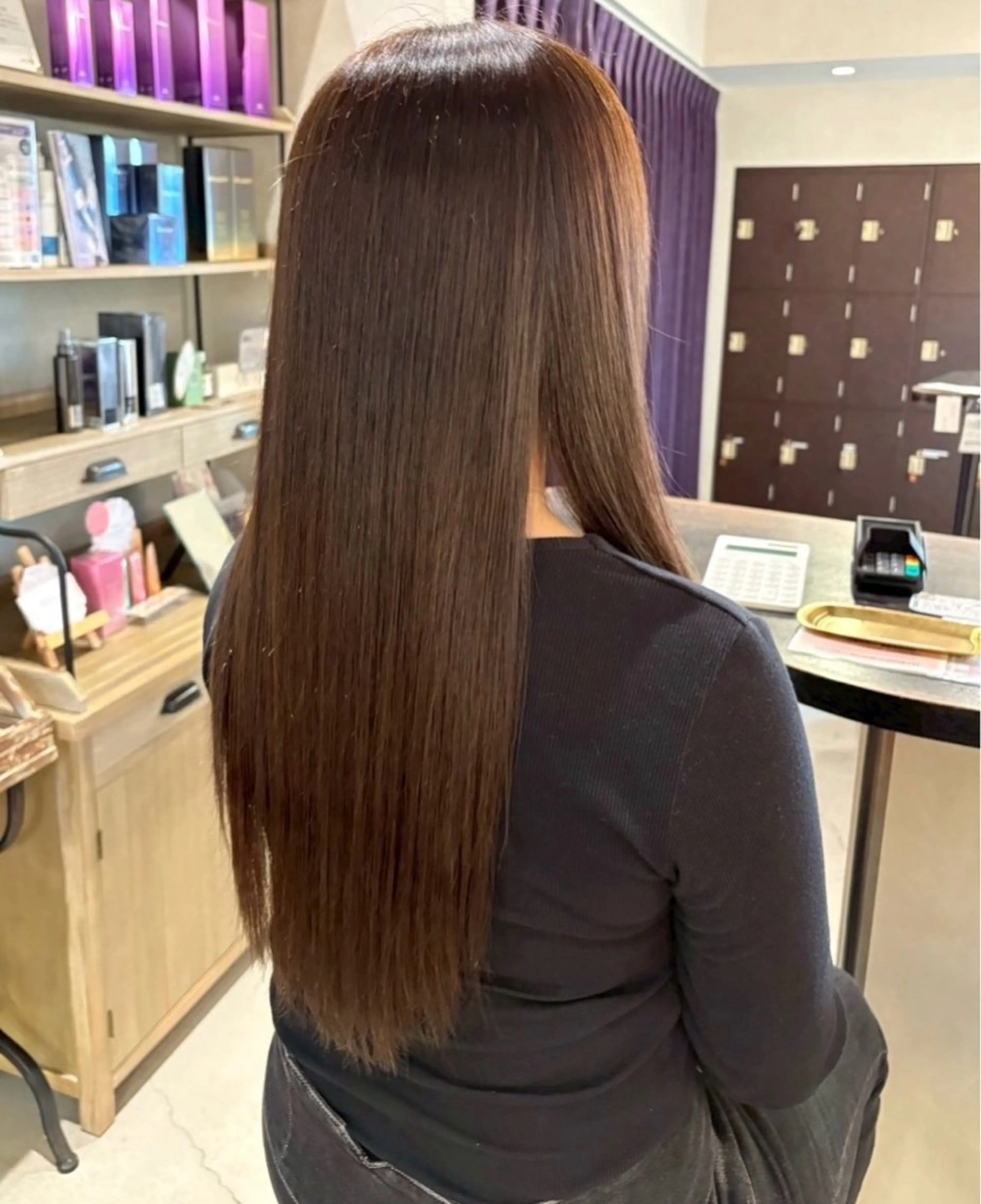 ロング RUDDER 中山のヘアスタイル