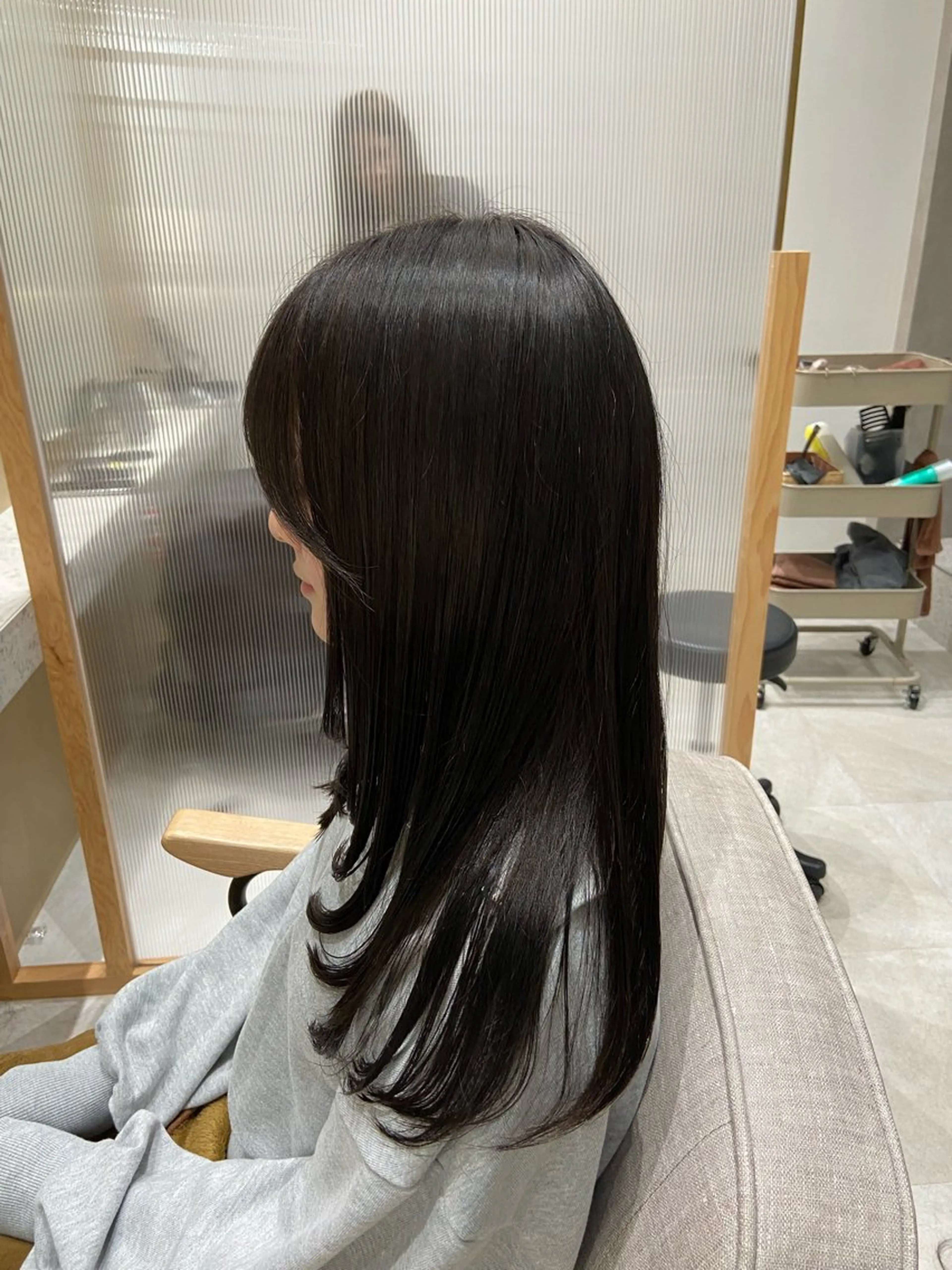 セミロング 🦉静かに過ごしたい 方、個室席🦉タナカのヘアスタイル