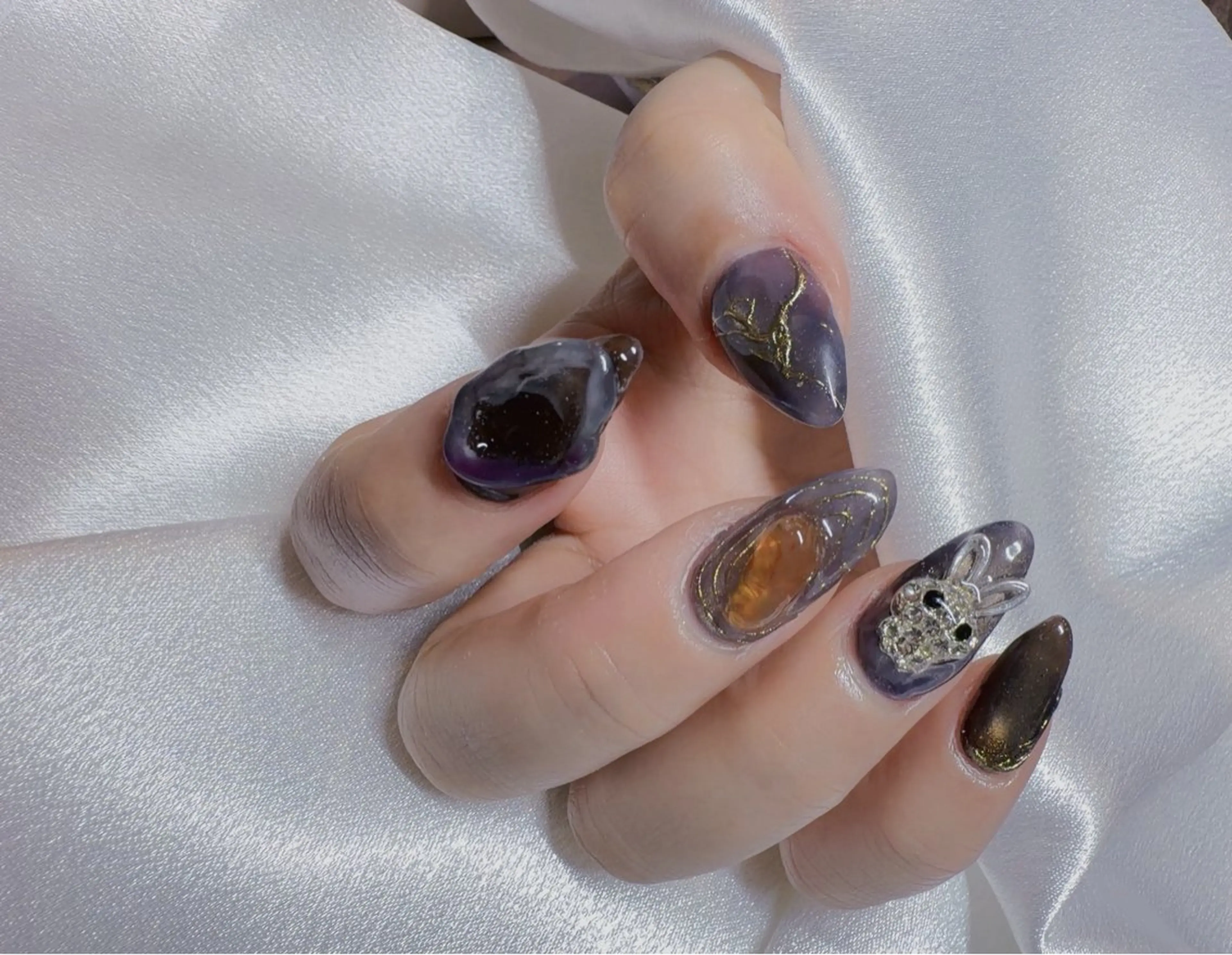 ネイル ニュアンスネイル 大森Maylie Nailのネイルデザイン