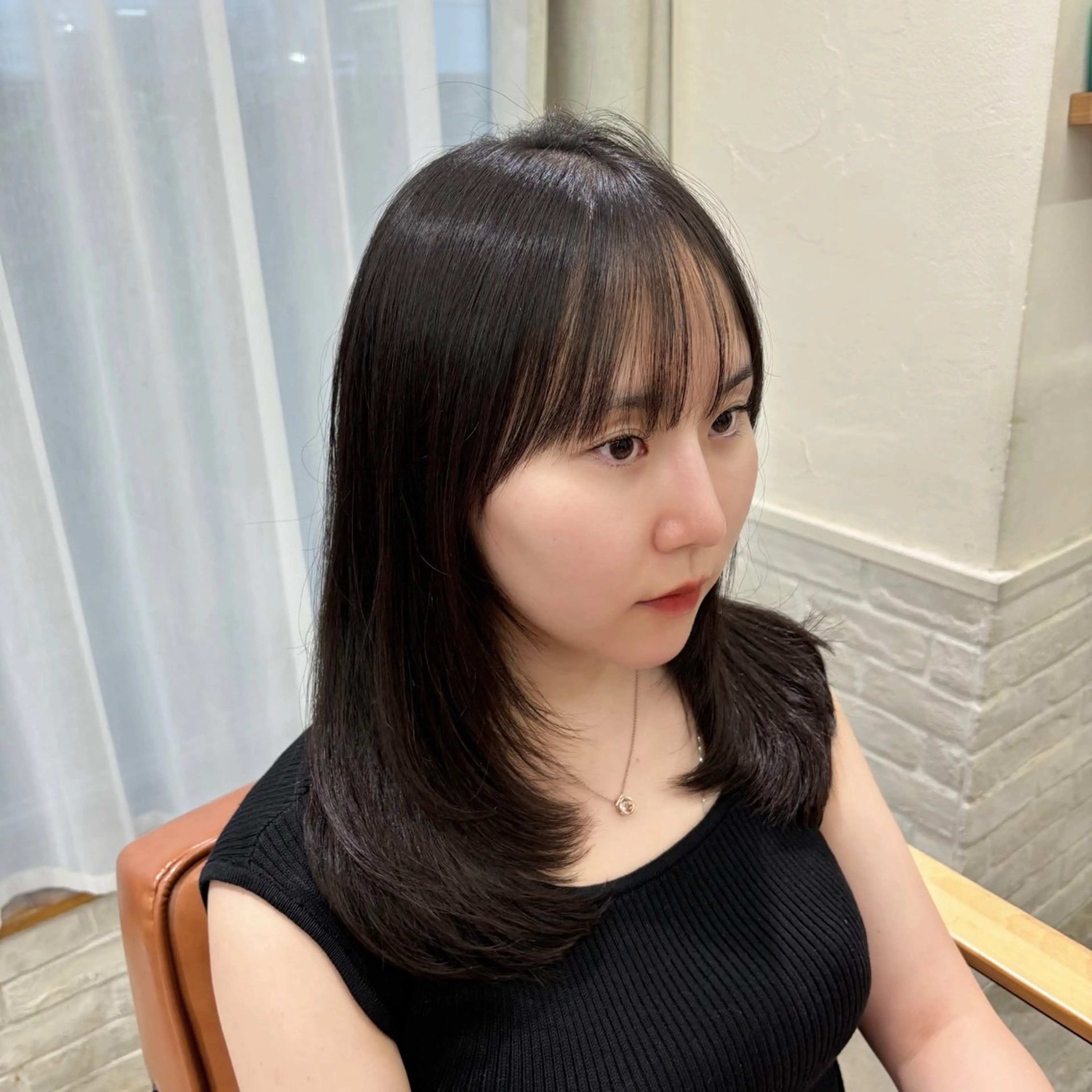 セミロング 🩵似合わせカット/ カラー/あさか 🩵のヘアスタイル