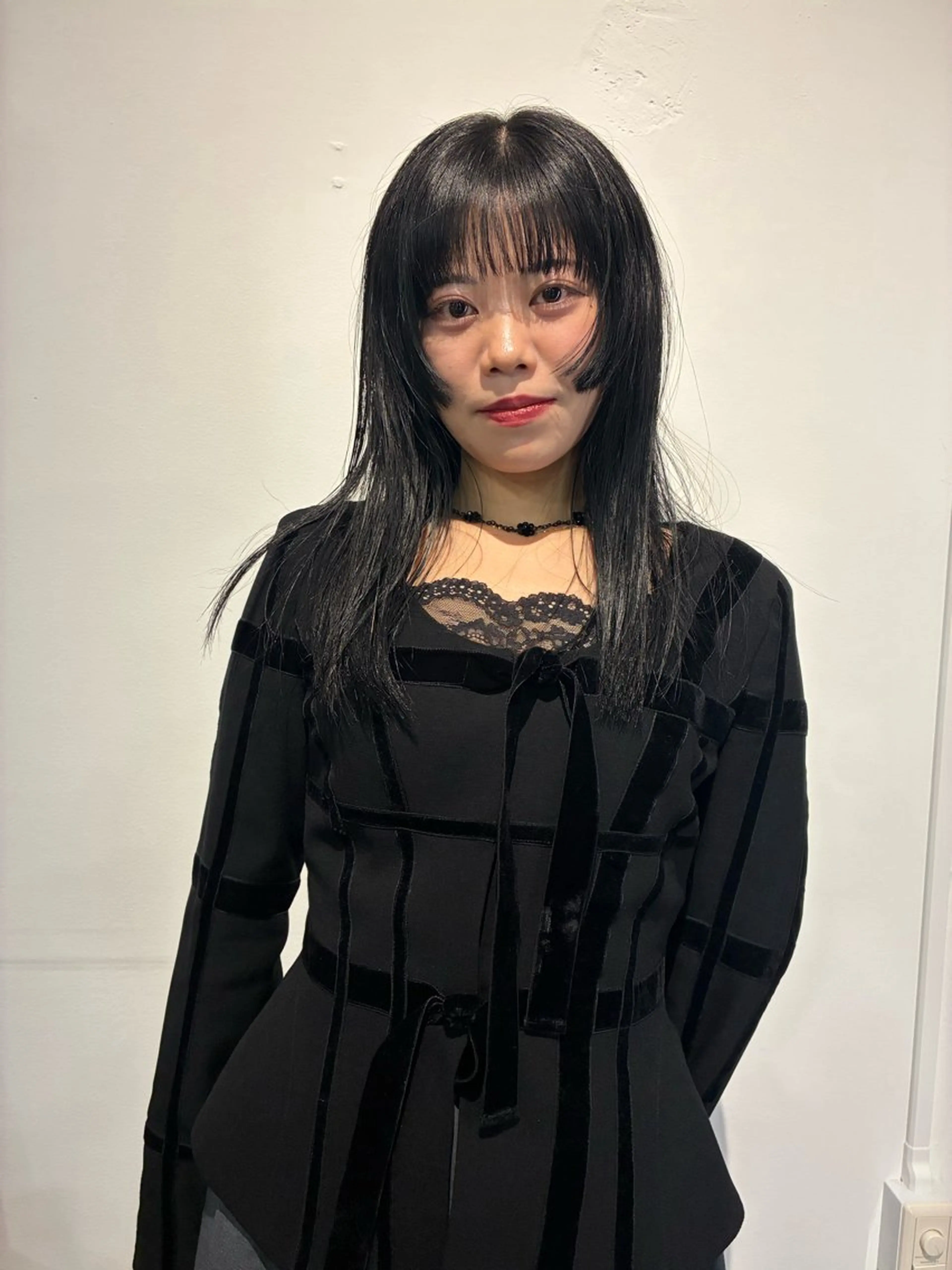 セミロング カット dot+LIM所属・村瀬 晴飛のヘアスタイル