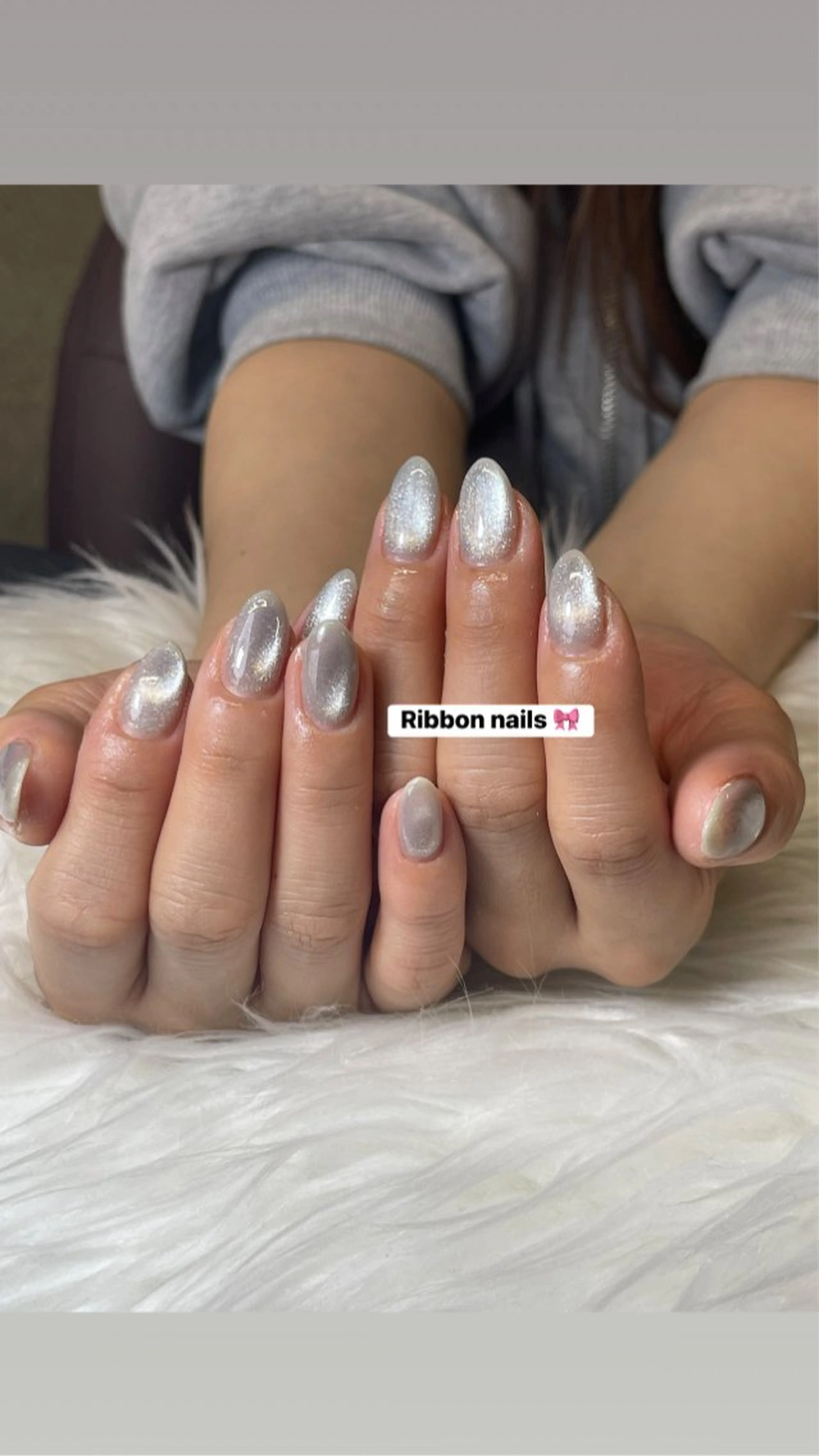 ネイル フレンチネイル ジェルネイル マグネットネイル 持ち込み ニュアンスネイル ハンドネイル NiJi Nailsのネイルデザイン