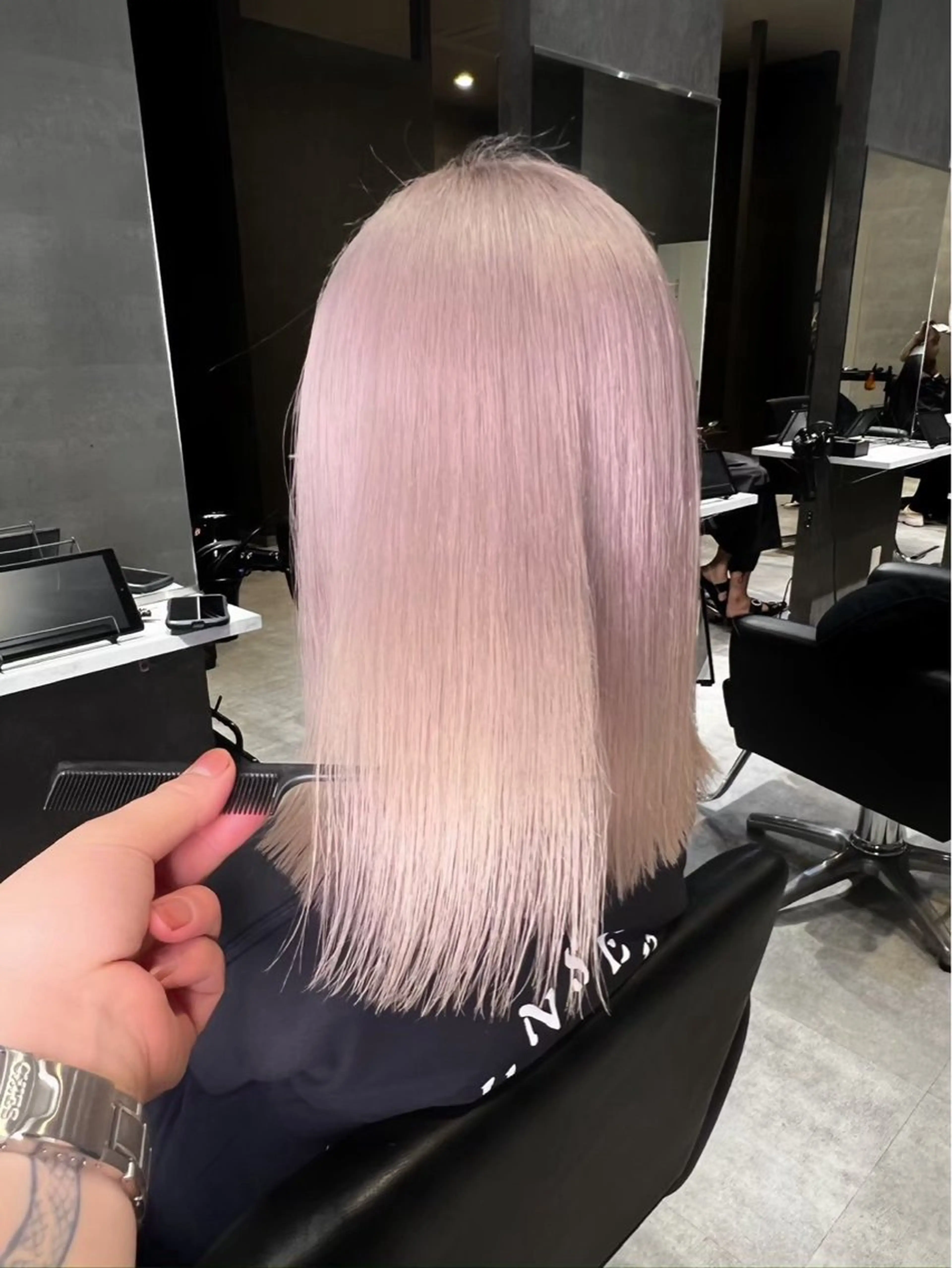 ミディアム ヘアカラー トリートメント BUCKS【天王寺】 バックス【駅30秒】のヘアスタイル