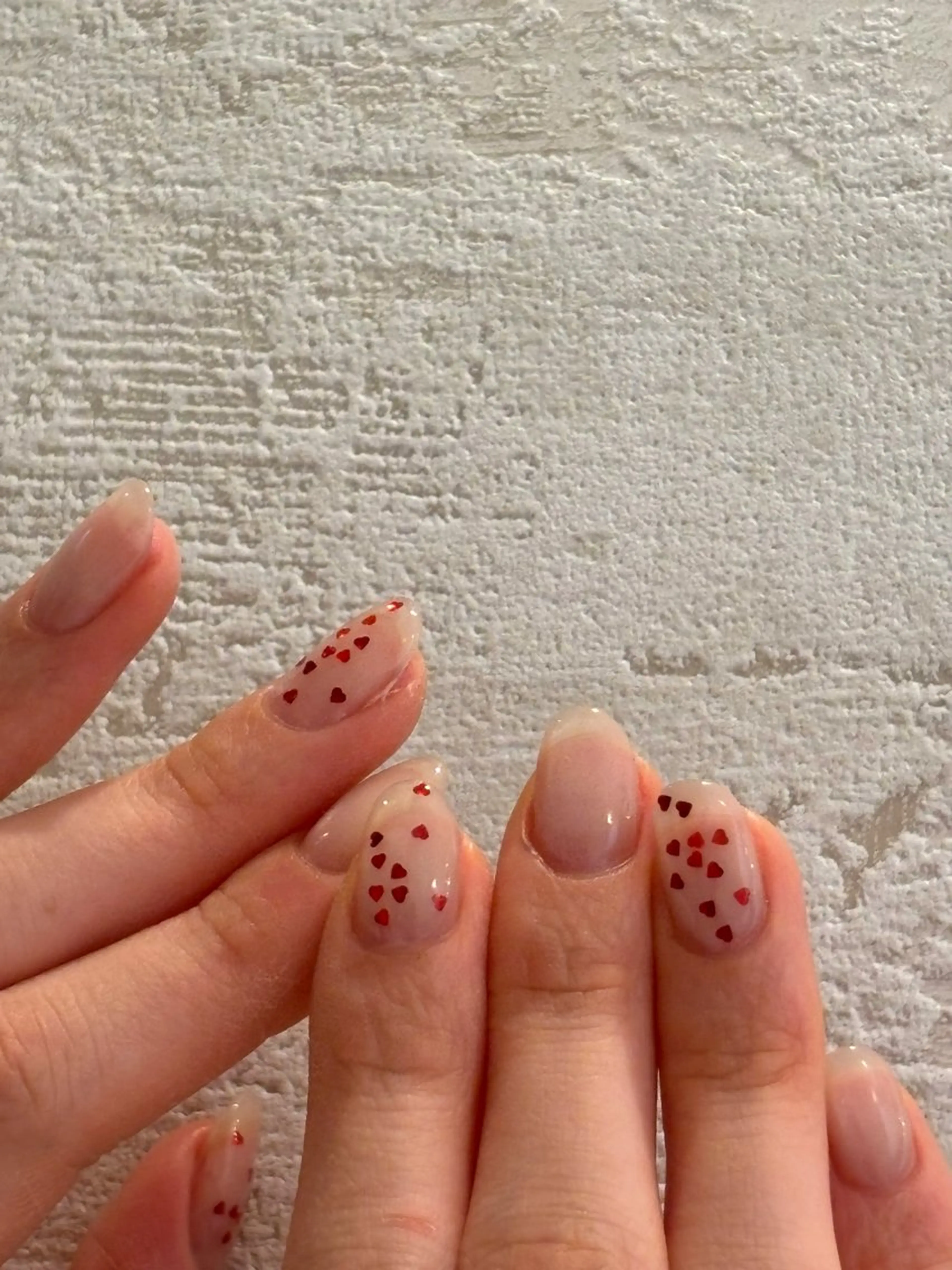 ネイル ハート ハンドネイル pesca shihoのネイルデザイン