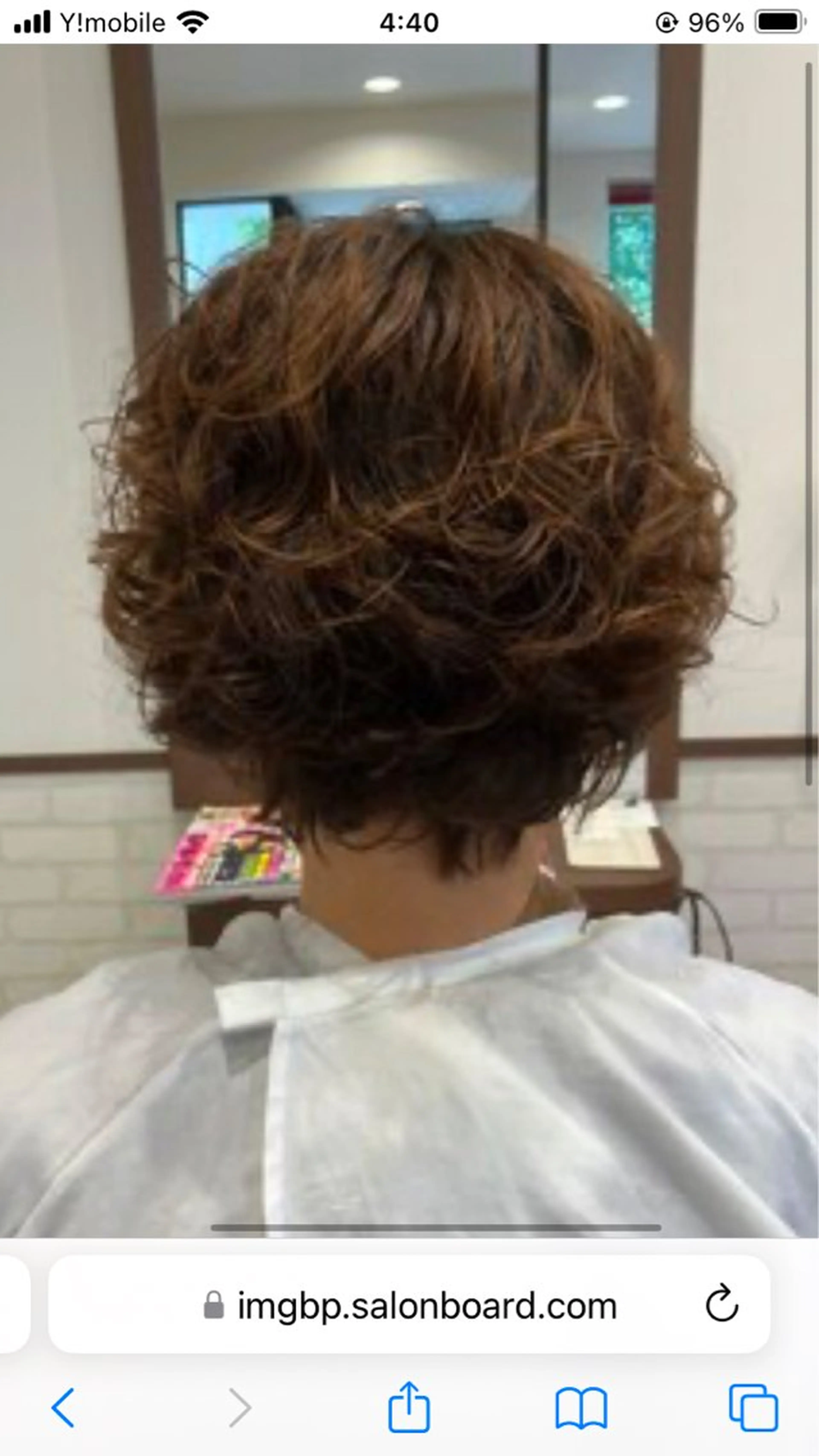 ショート パーマ 美容室 ベルナのヘアスタイル