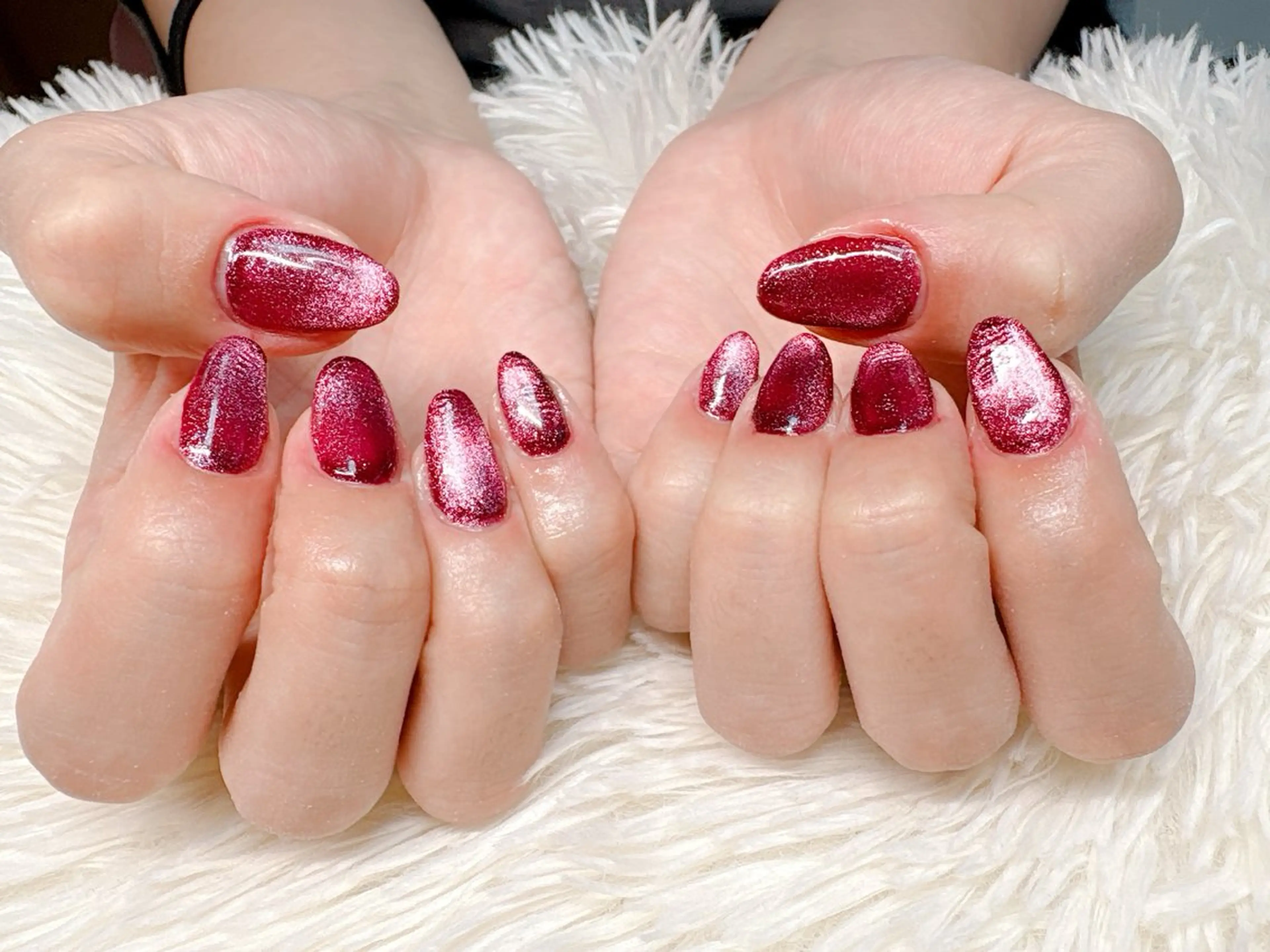 ネイル ハンドネイル パッチリオメメ Lianaのネイルデザイン