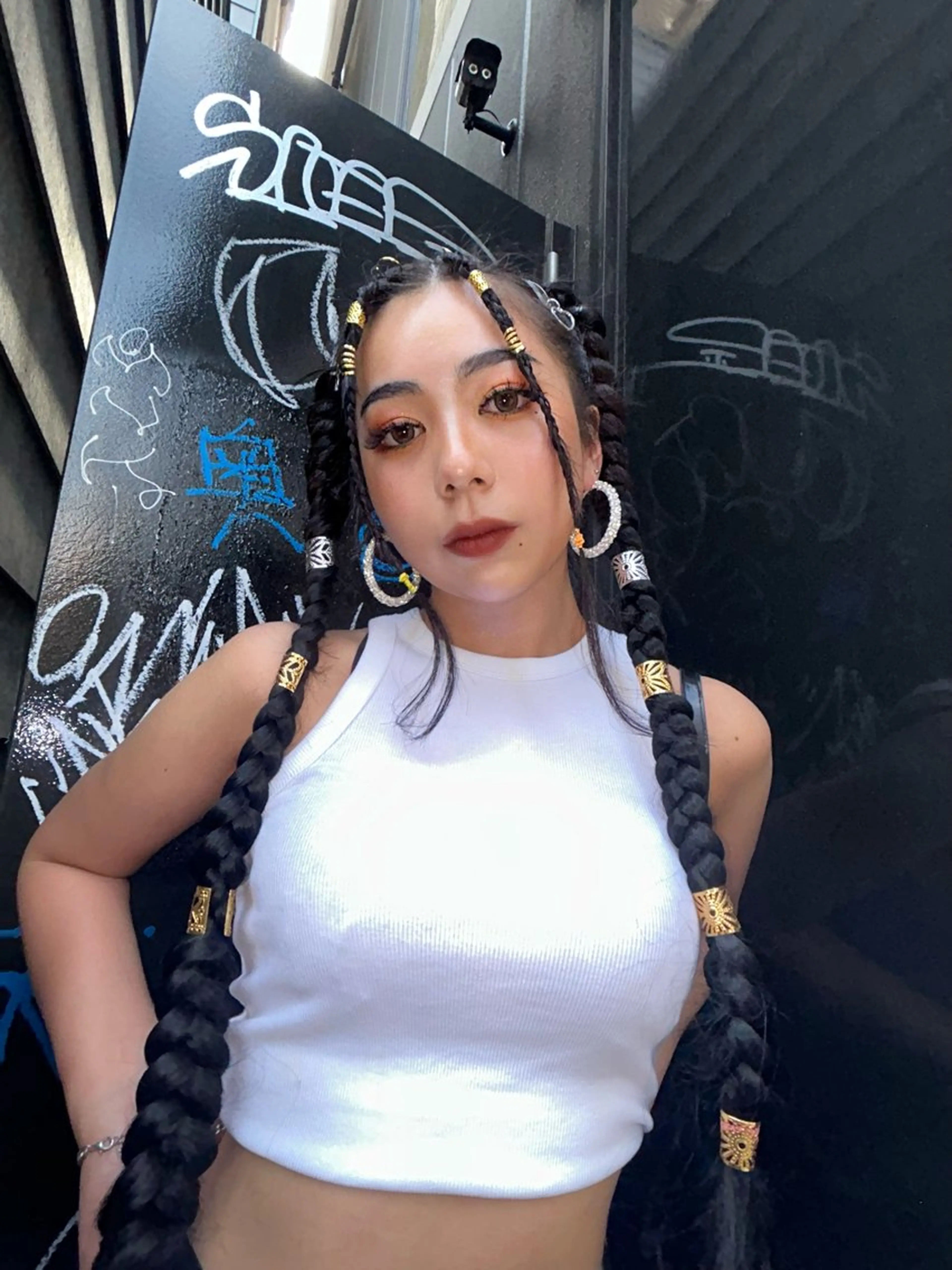 ロング ヘアアレンジ Maho/海外 レイヤー/ハッシュのヘアスタイル