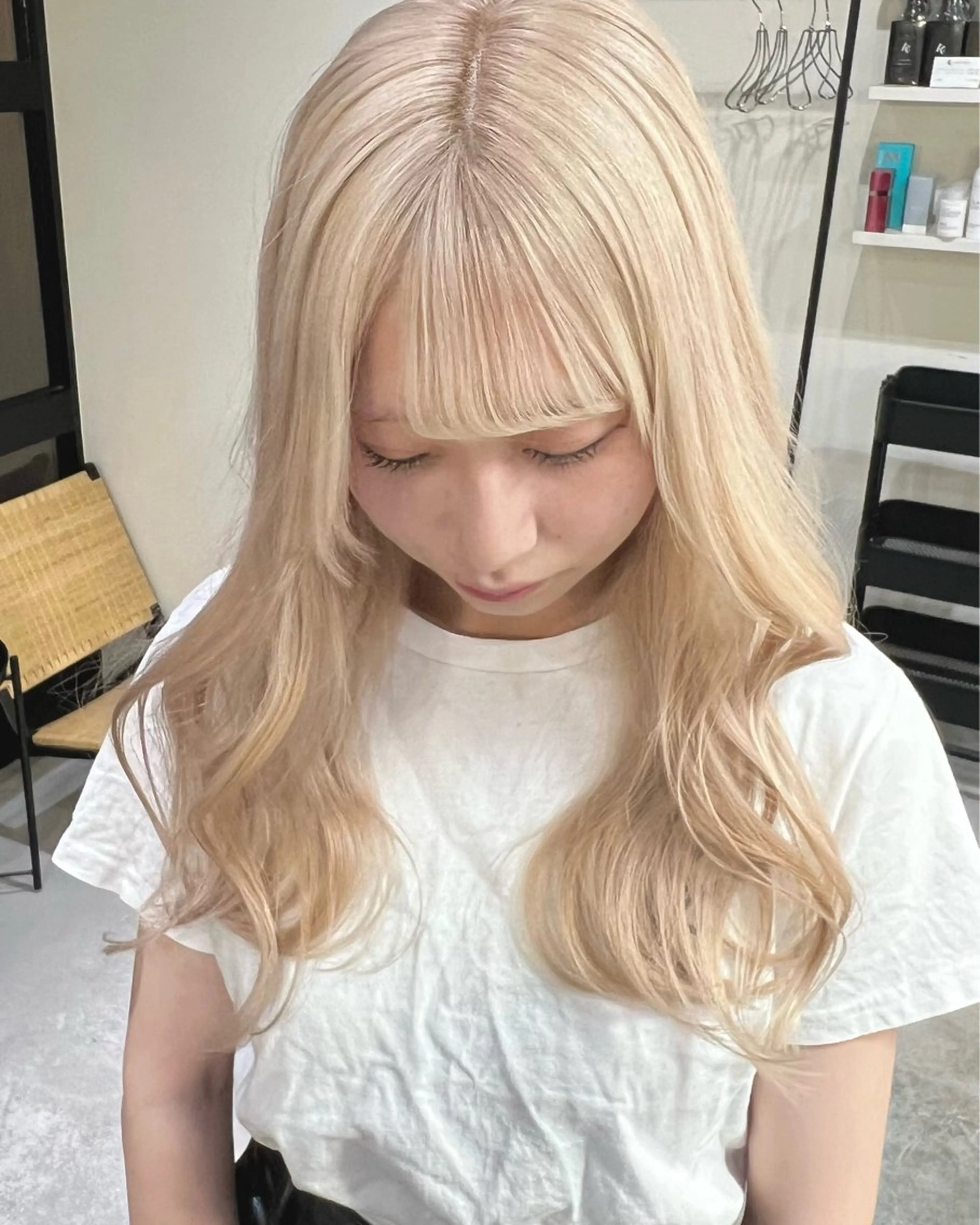 ロング カラー LA KING KYOTO所属・レイヤーカット/ miranのヘアスタイル