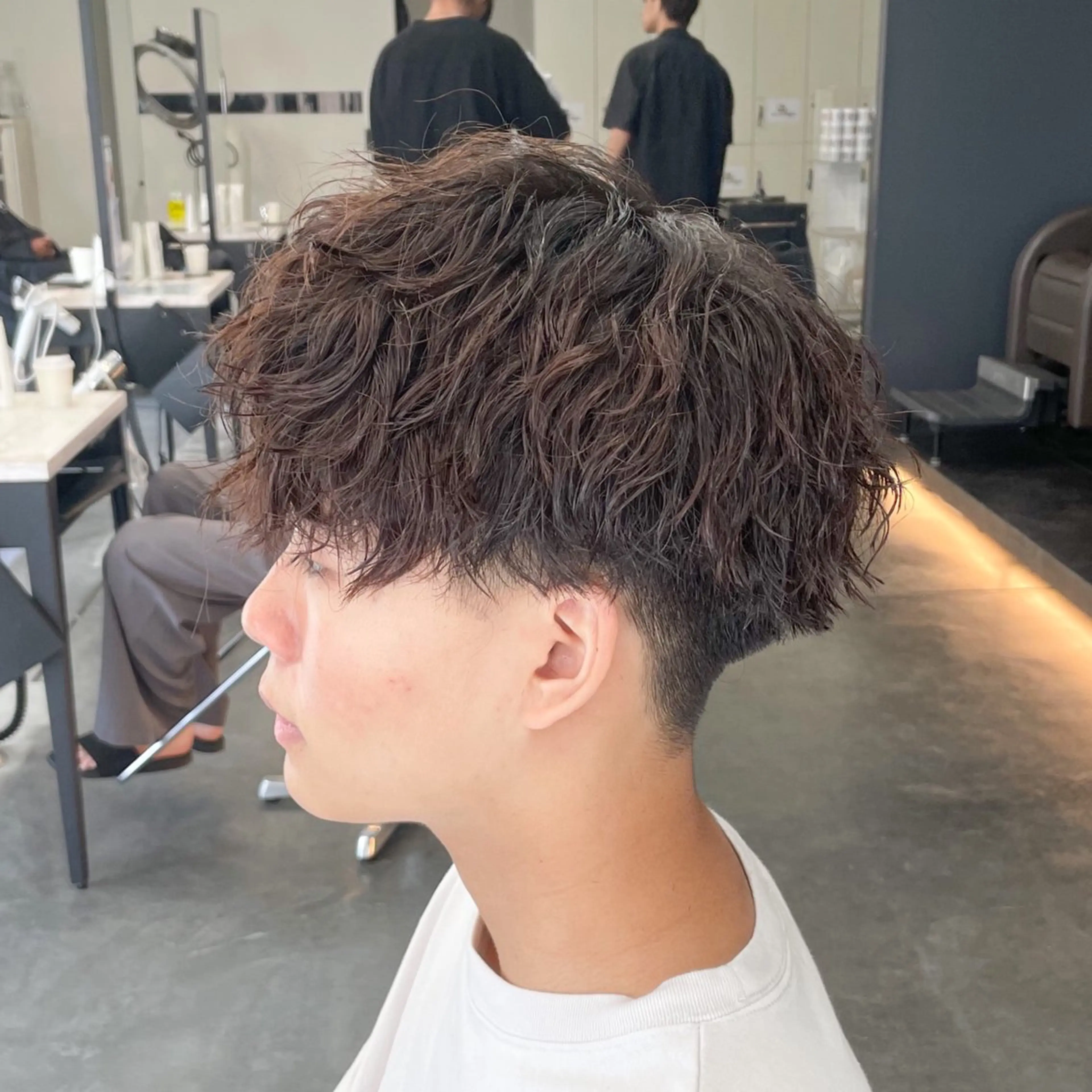 ショート パーマ ツイストスパイラルパーマ 似合わせカット スパイラルパーマ 【メンズ専門】 古田　隆悟のヘアスタイル