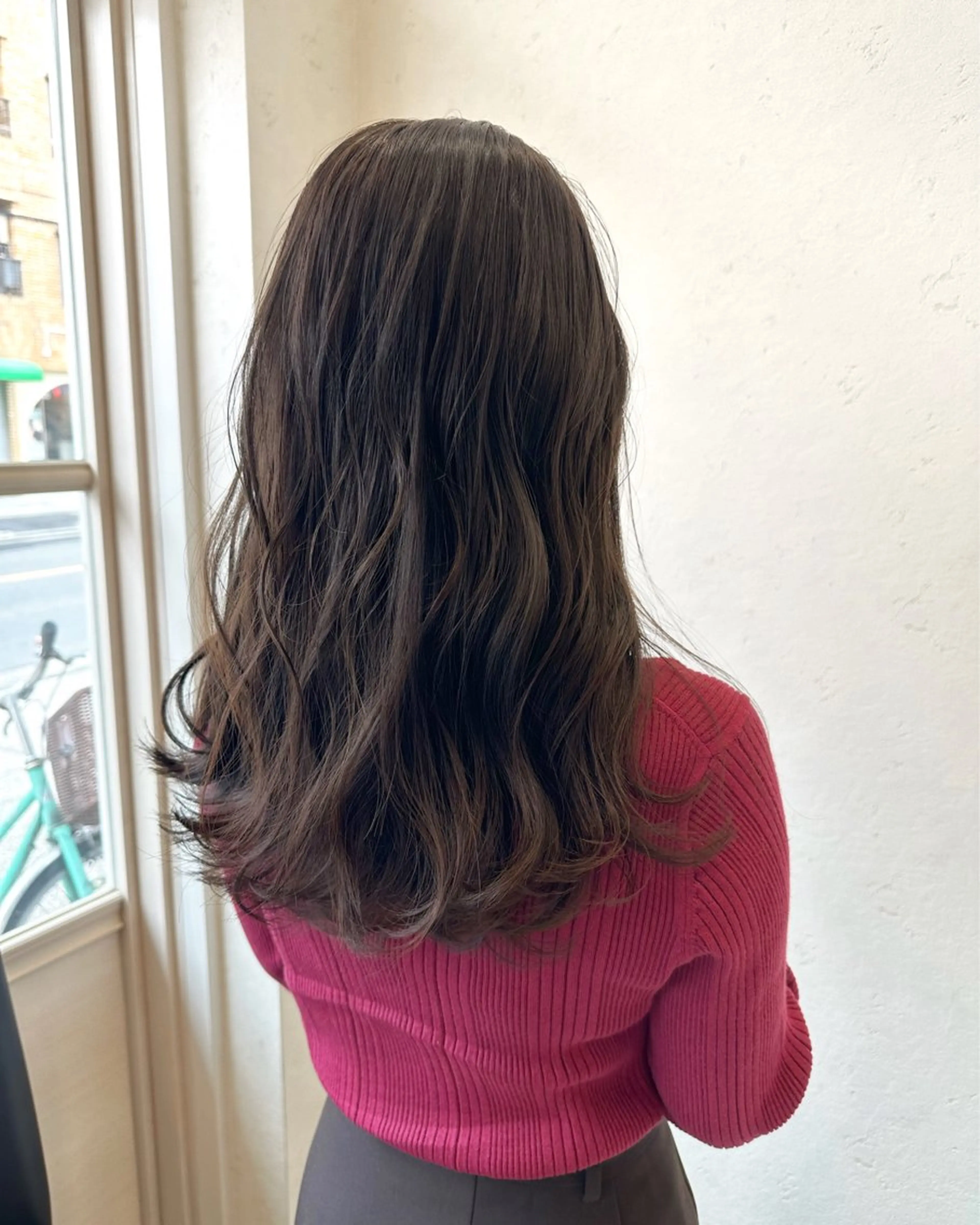 ロング カラー 中谷 瑞稀のヘアスタイル