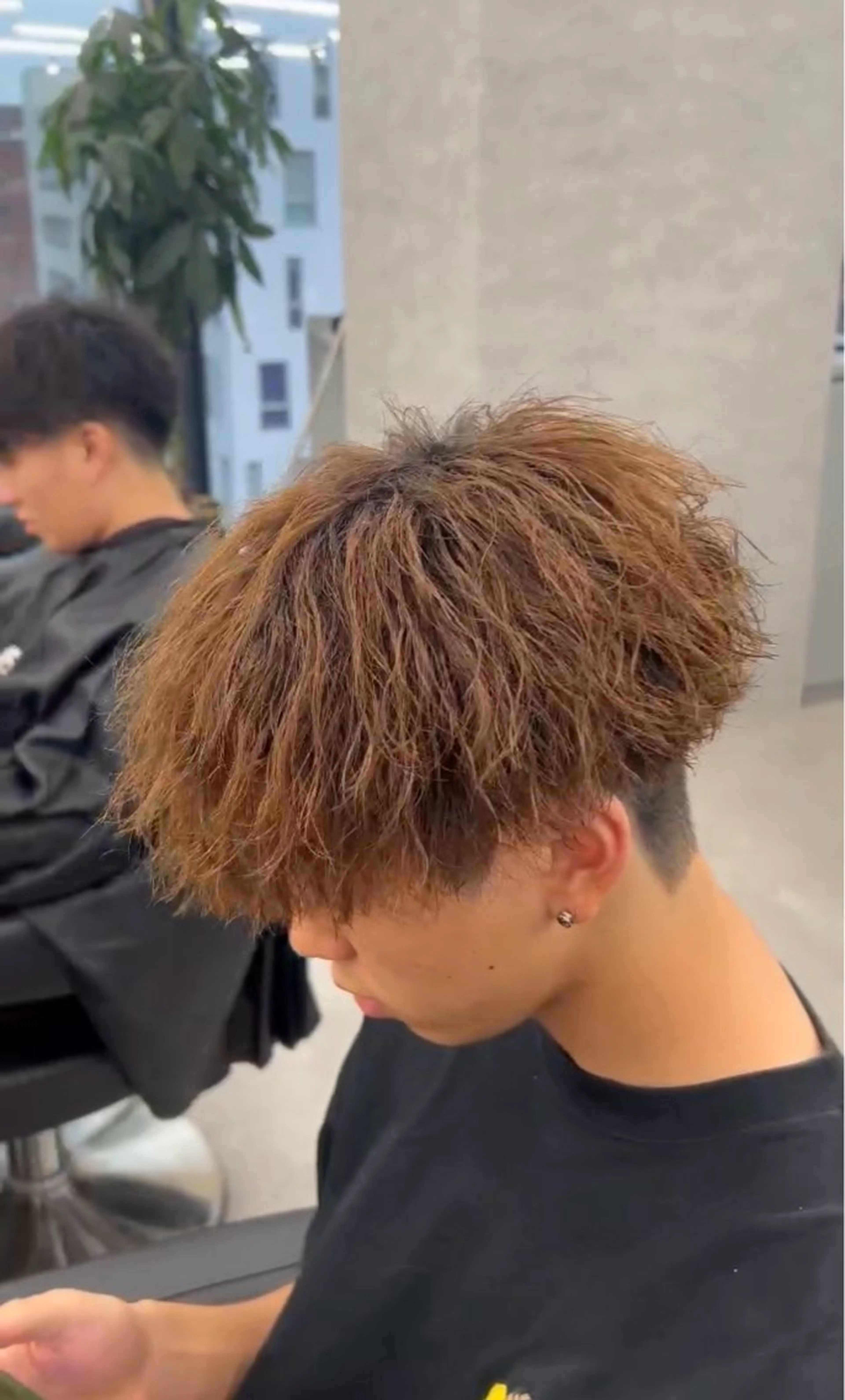 ミディアム カット ✨カットパーマ550 0円‼️水沼心✨のヘアスタイル