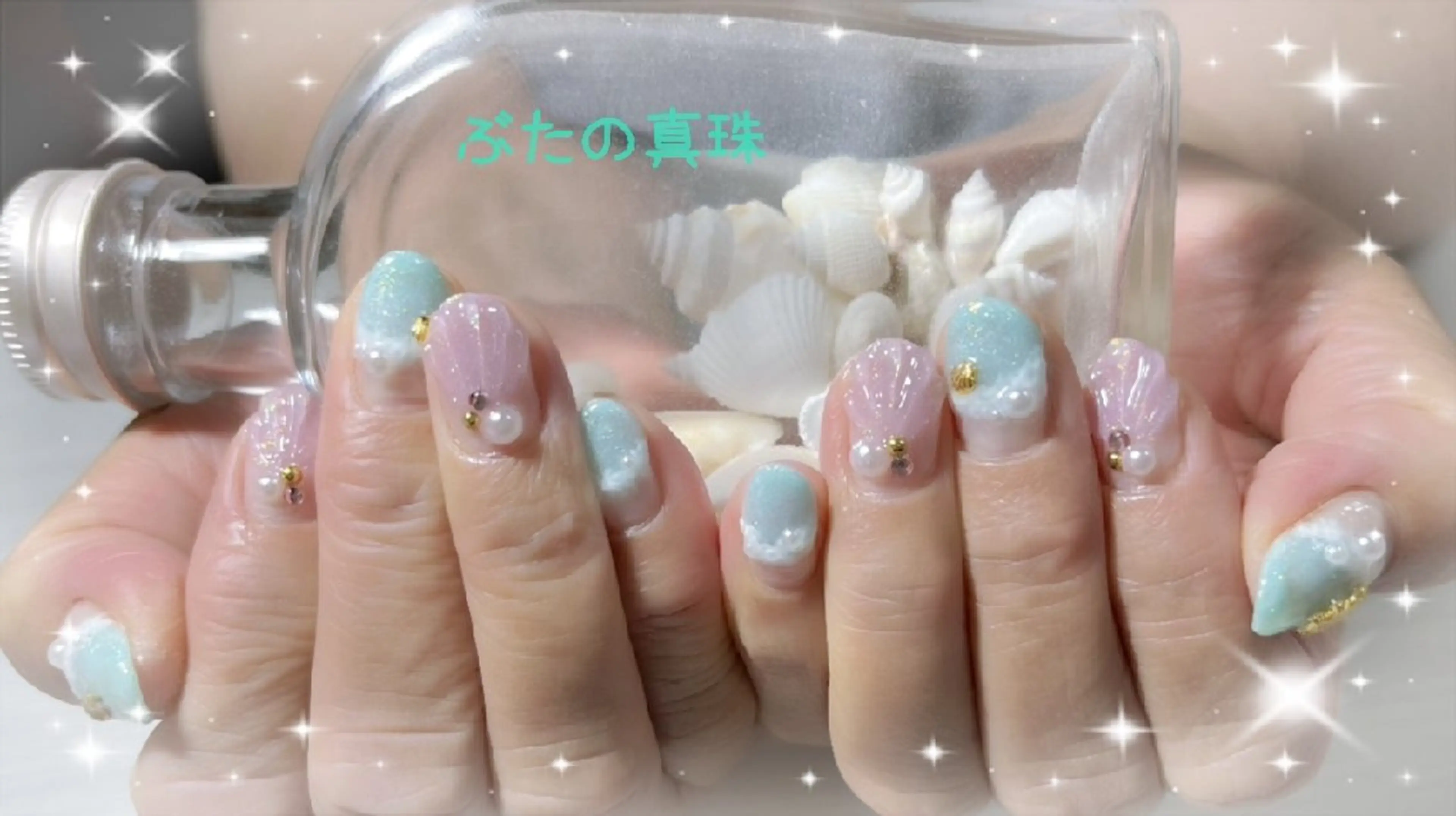 ネイル ピンク ハンドネイル 林 珠里のネイルデザイン