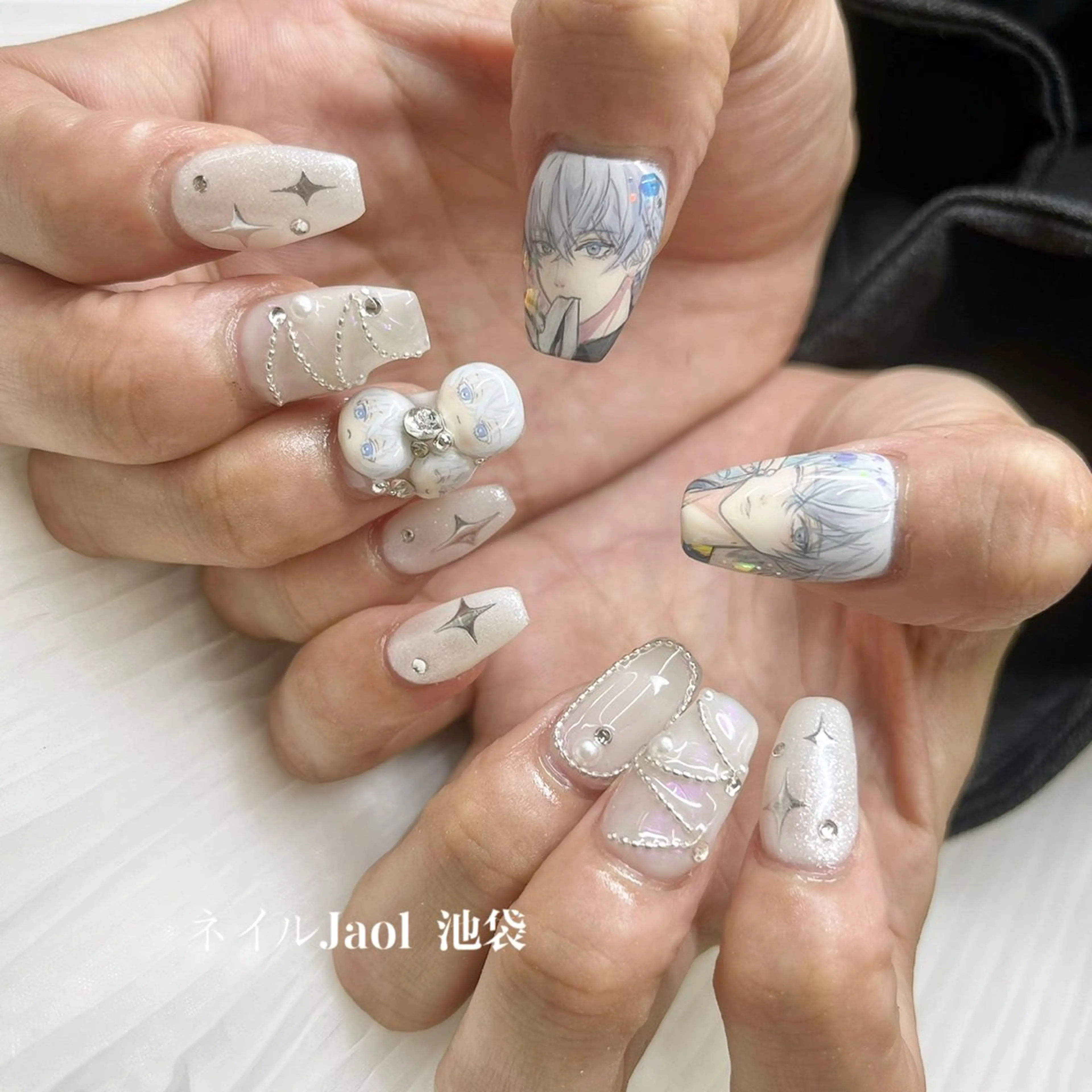 ミディアム nail jaol池袋店所属・ネイルJaol 池袋のネイルデザイン