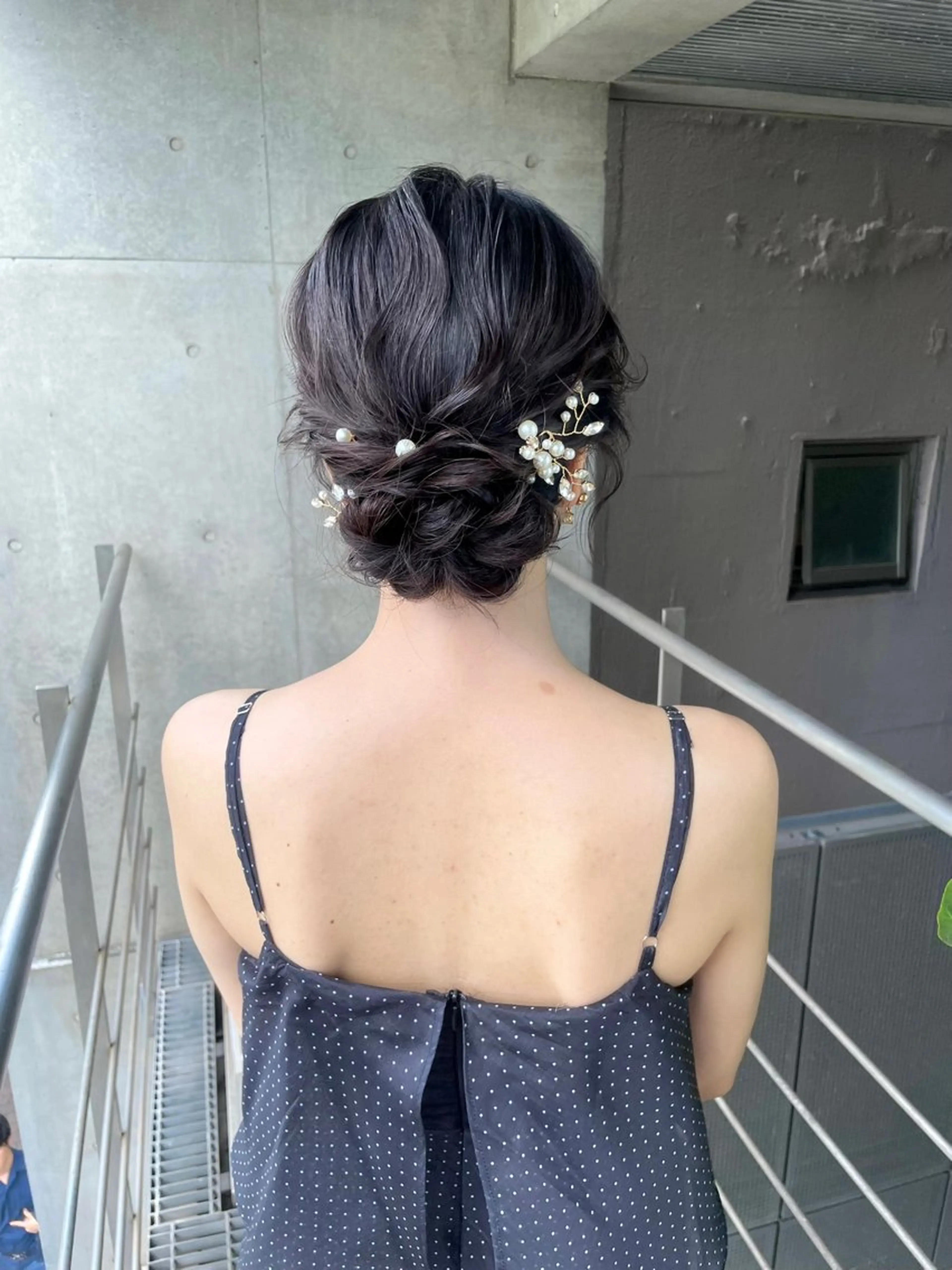 ロング ヘアアレンジ ヘアセット ✴︎Mai✴︎銀座のヘアスタイル