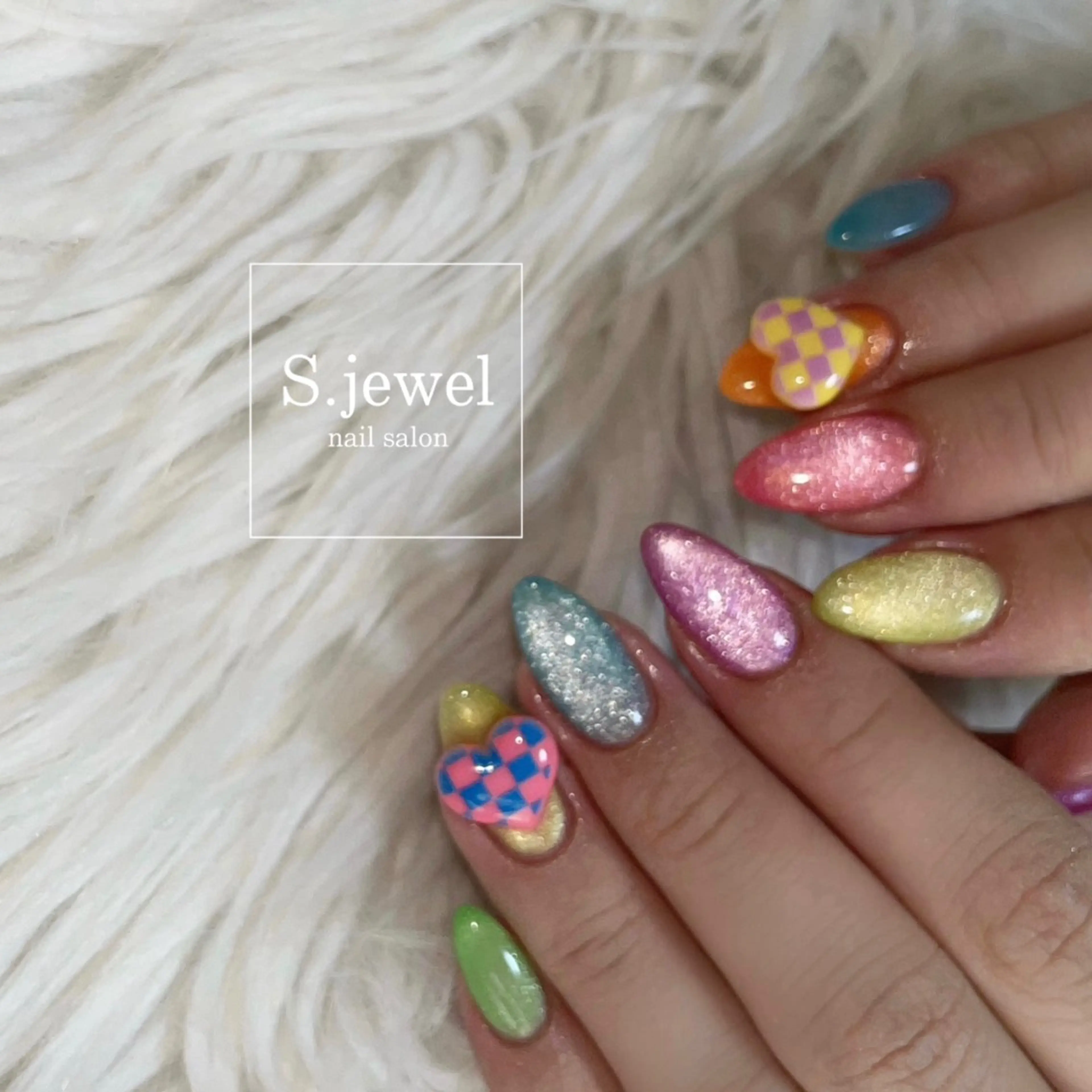 ネイル S♡JEWEL所属・S. JEWELのネイルデザイン