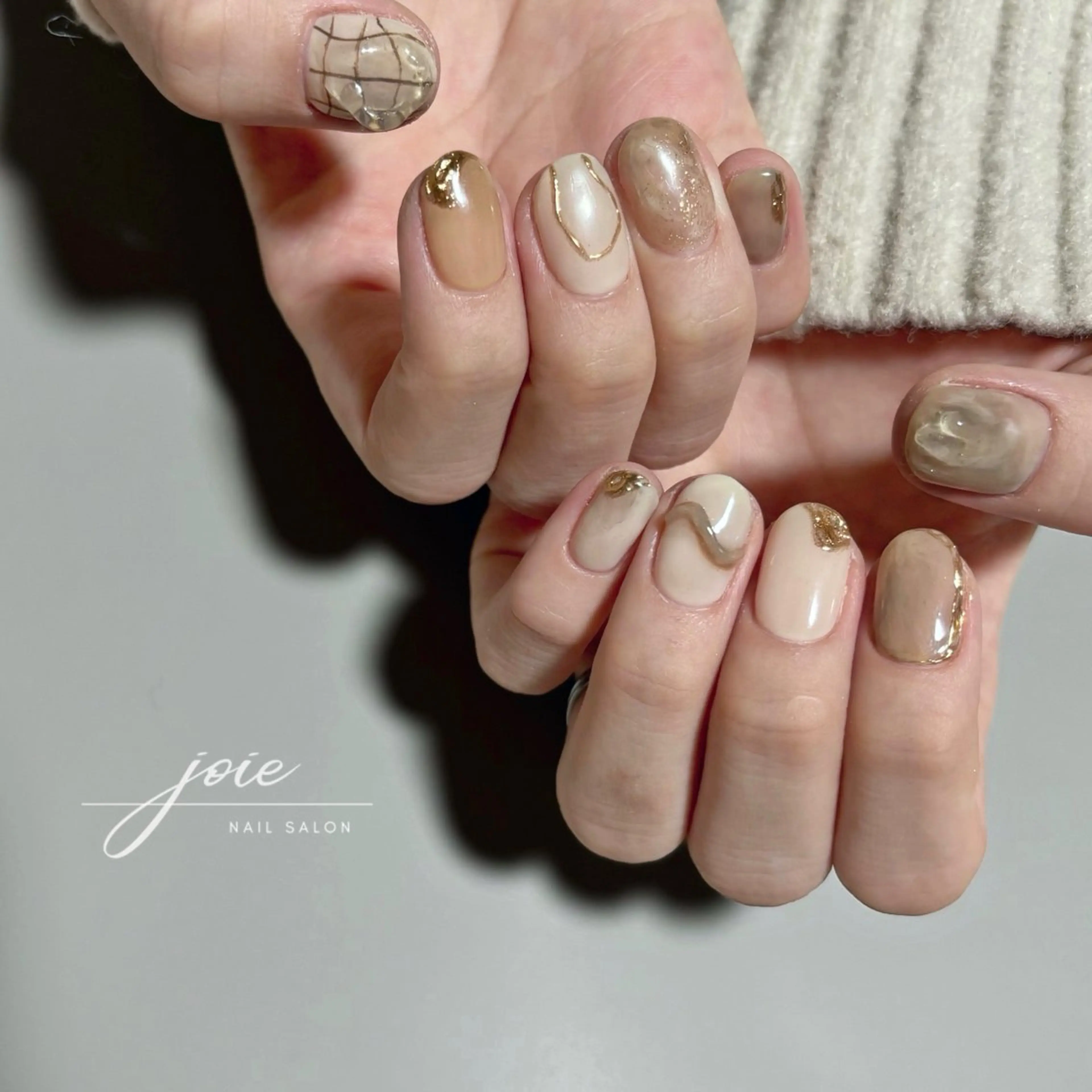 ネイル ハンドネイル nail solon joieのネイルデザイン