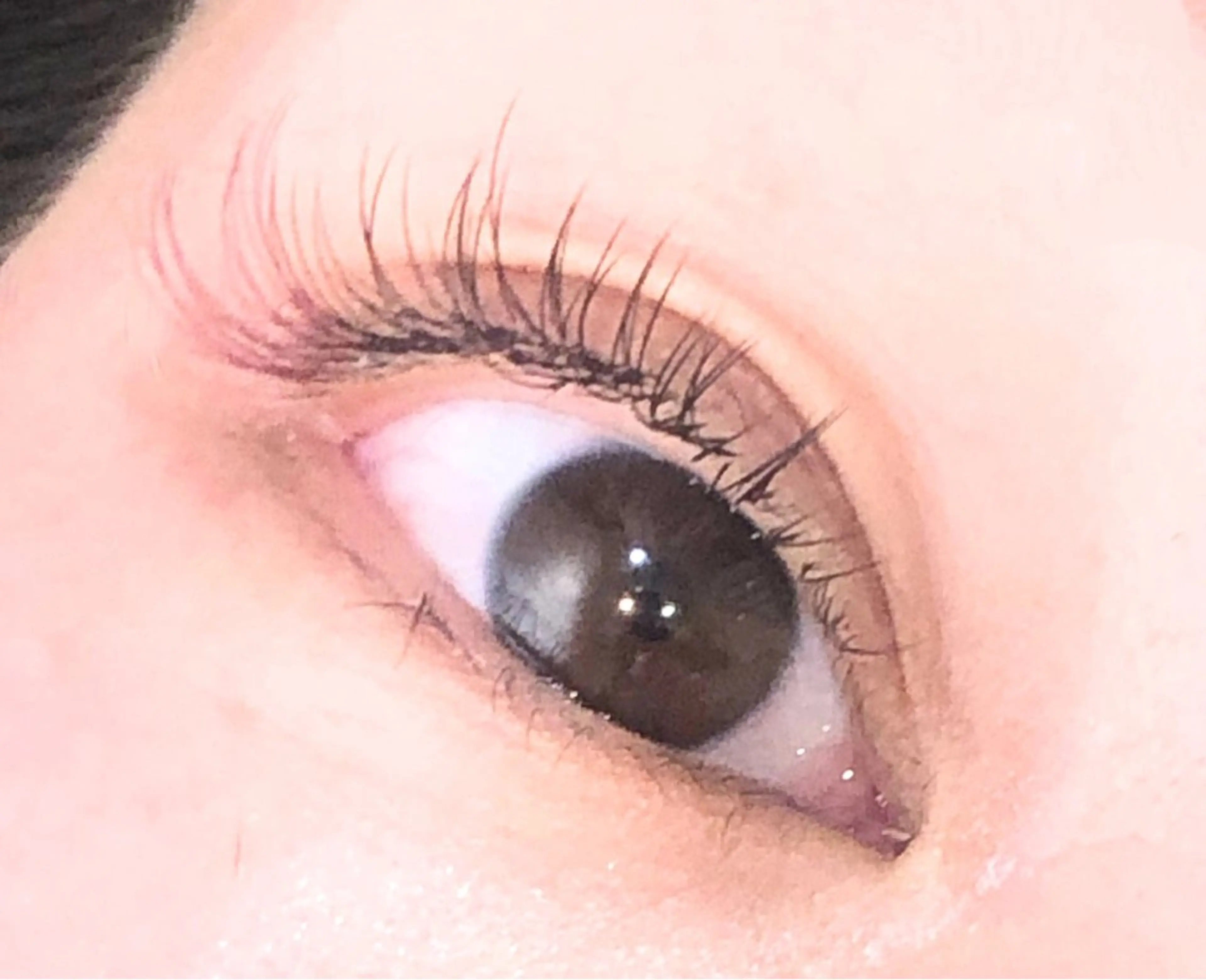 マツエク・マツパ カラーマツエク フラットラッシュ BELINDA 24のマツエク・マツパデザイン