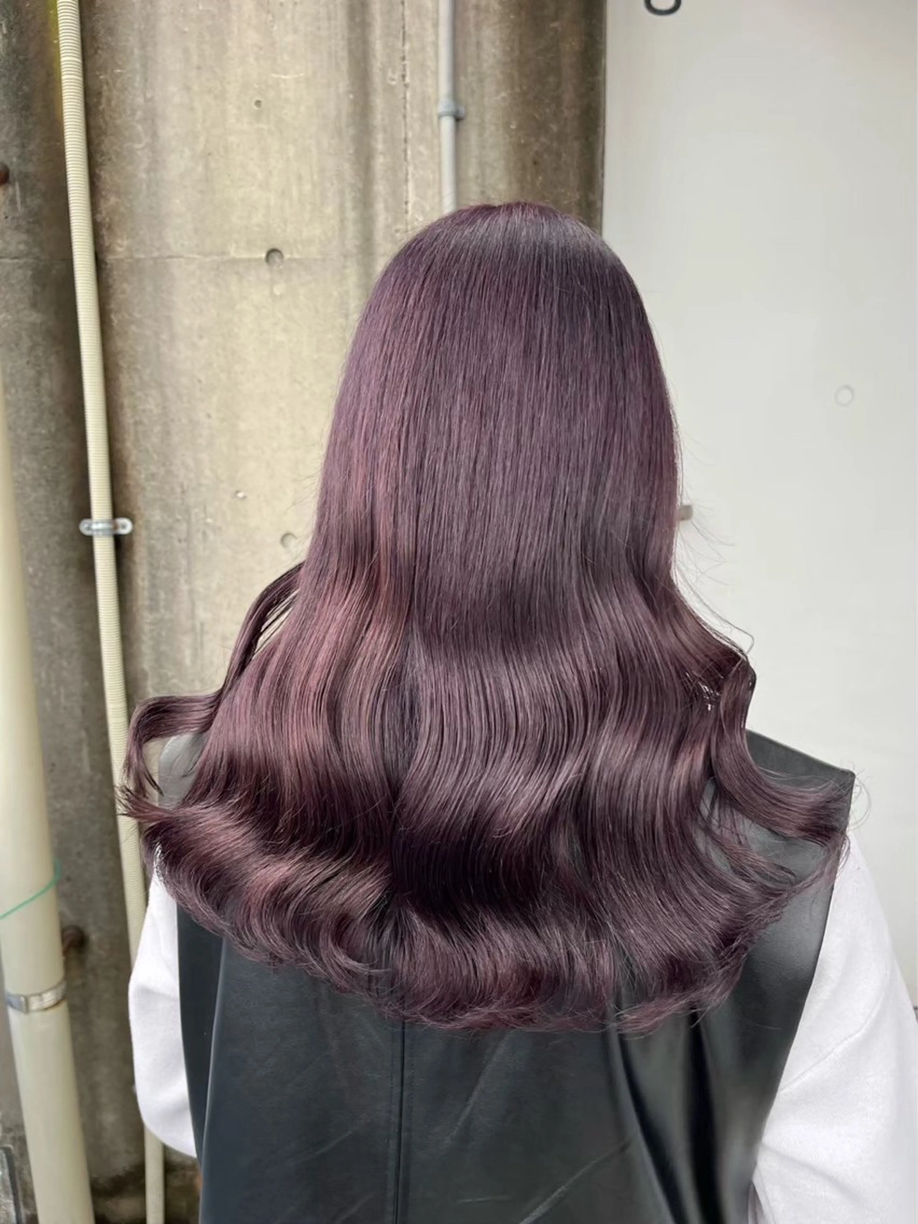 セミロング レイヤーカット 透明感カラーの達人のヘアスタイル