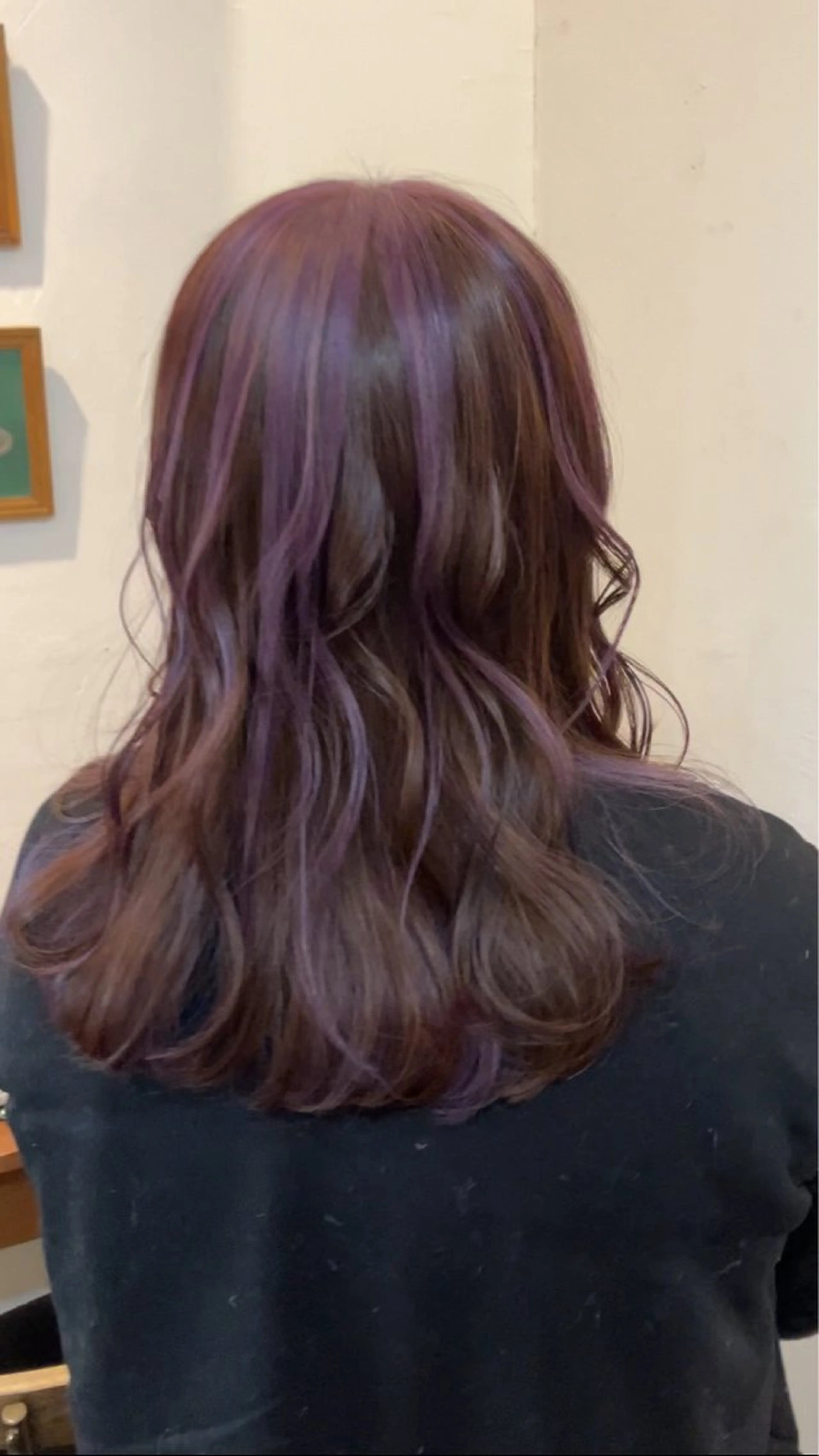 ロング カラー パープルカラー trife by  AKARA所属・trife美容師 KAZUMIのヘアスタイル