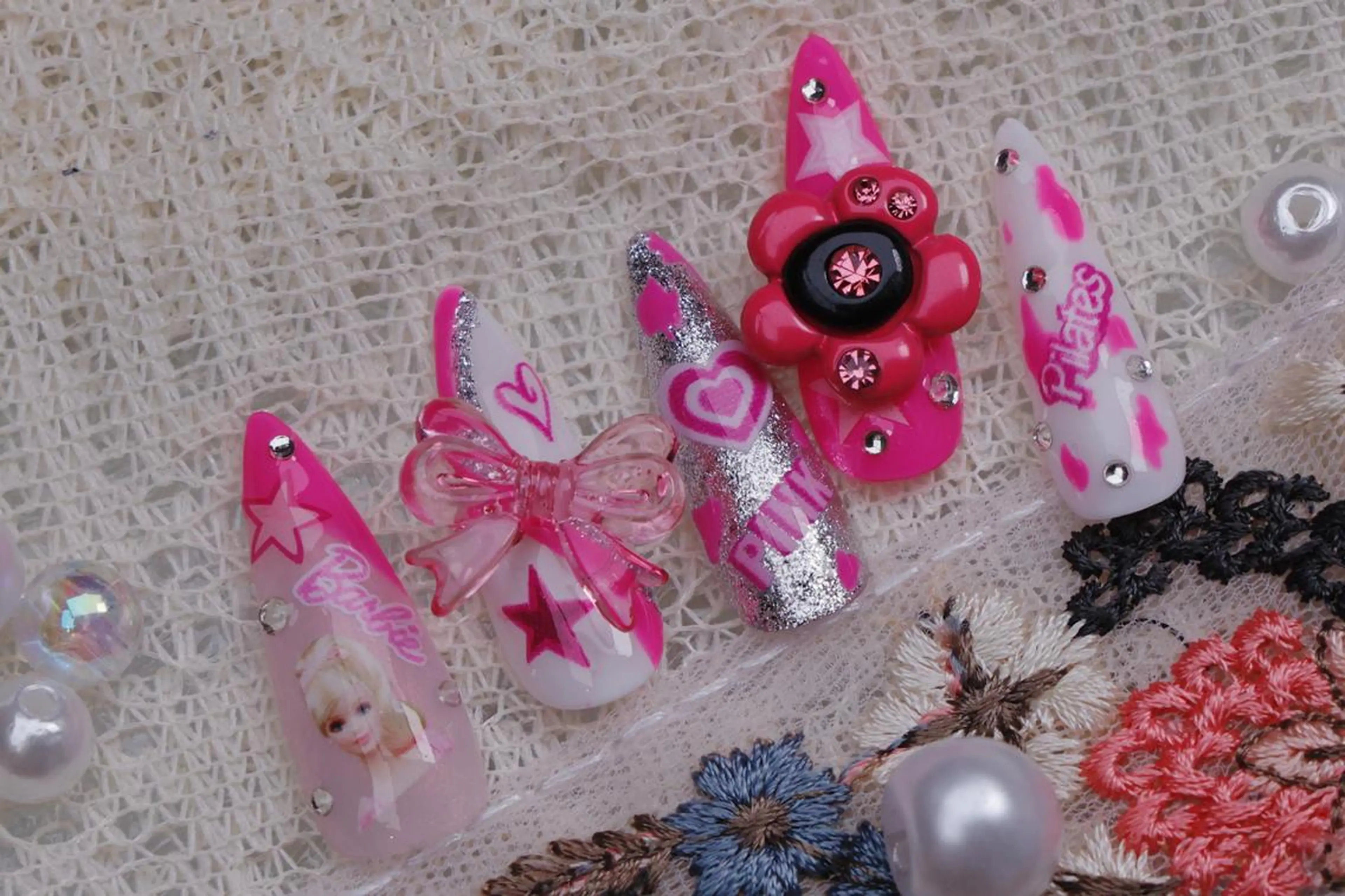 ネイル ハロウィン ロングネイル マグネットネイル スカルプネイル ネイルチップ Mss えりのネイルデザイン