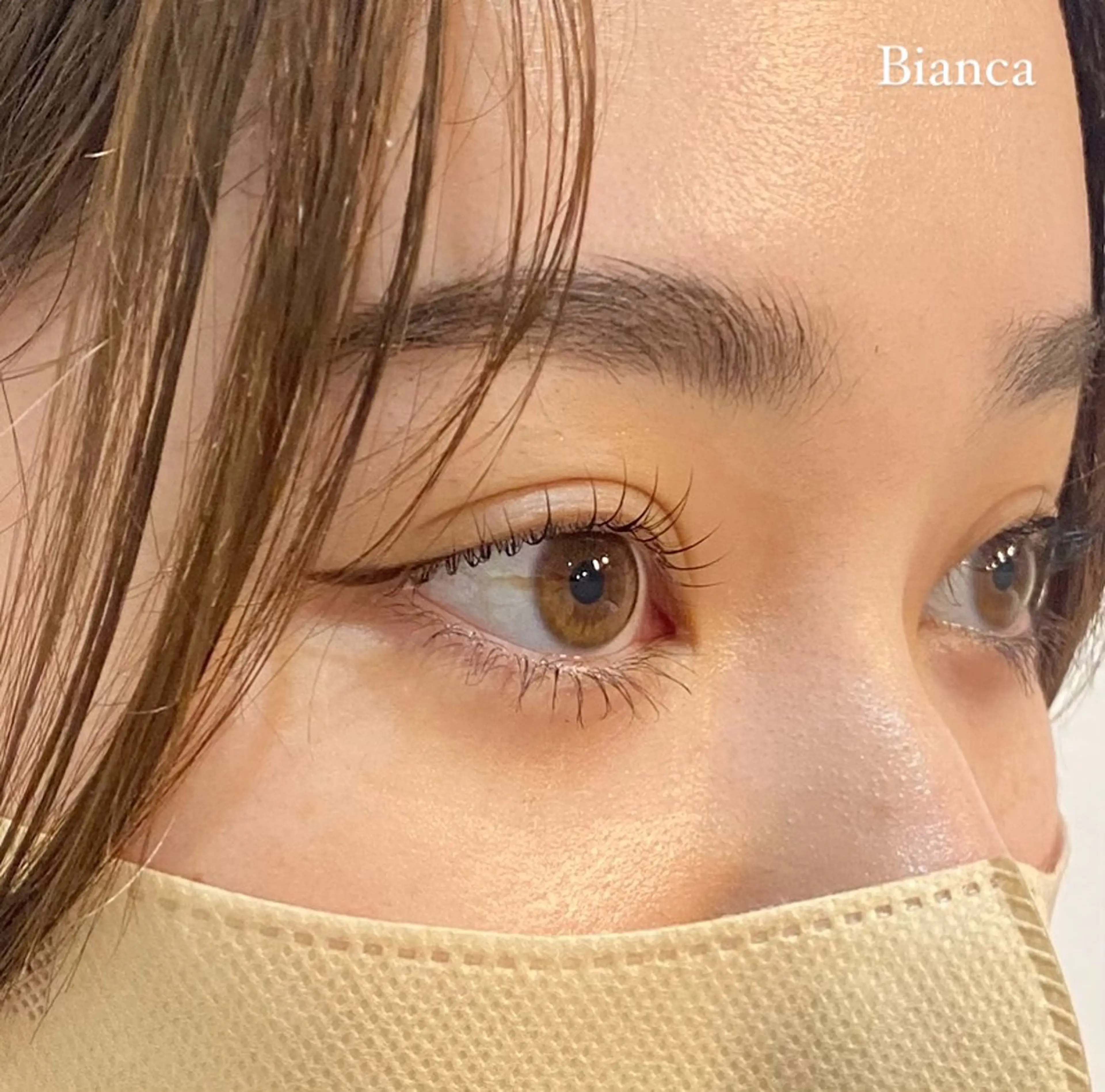 マツエク・マツパ ナチュラル 一重×まつ毛パーマ Bianca上川端店 Satouのマツエク・マツパデザイン